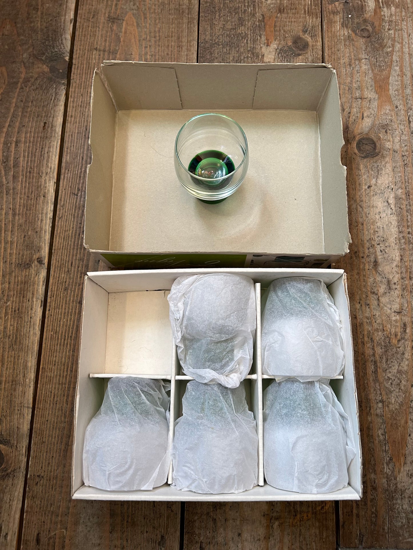 Set of 6 glasses