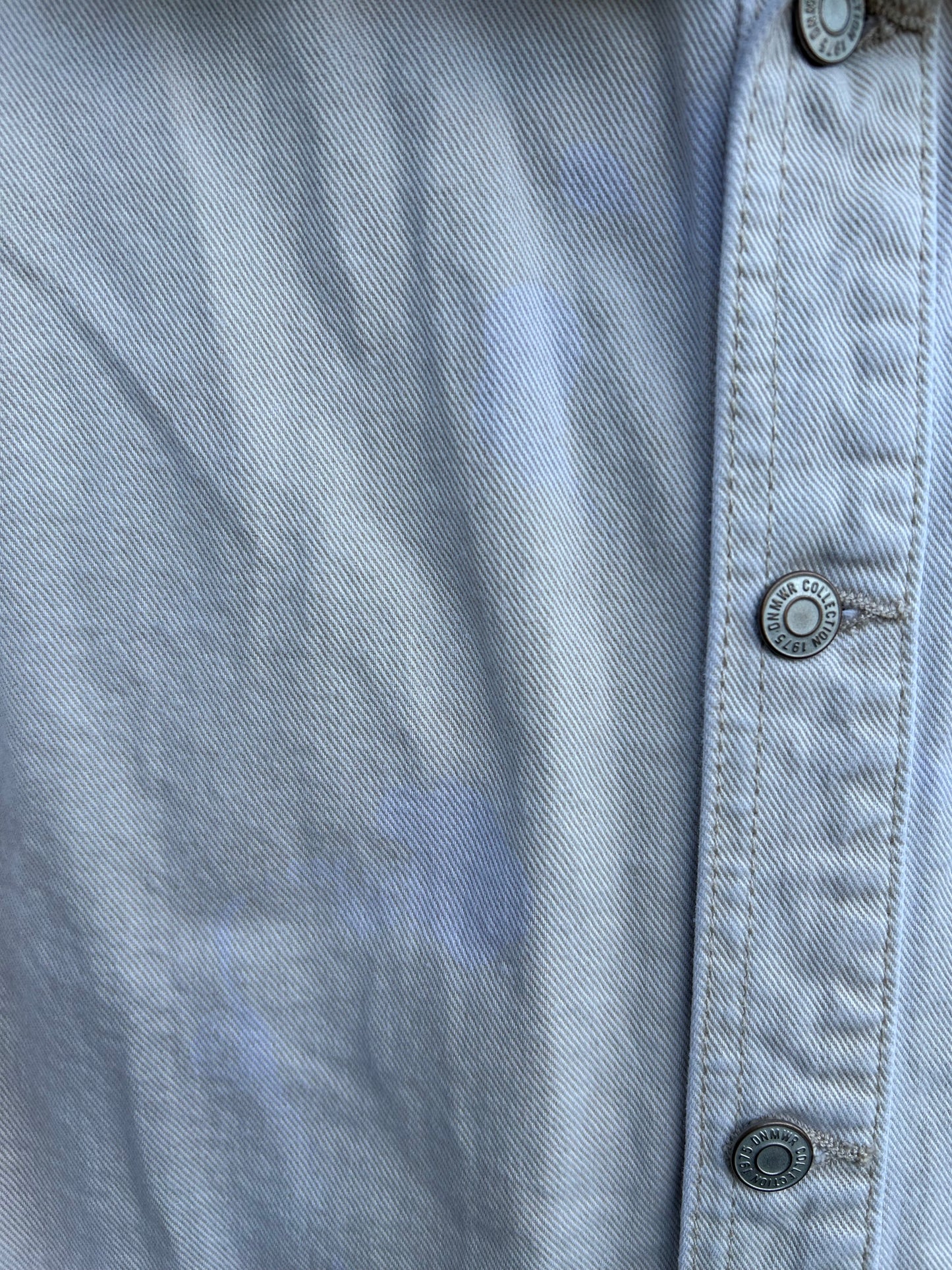 Beige denim overshirt 11-12y (146-152cm)