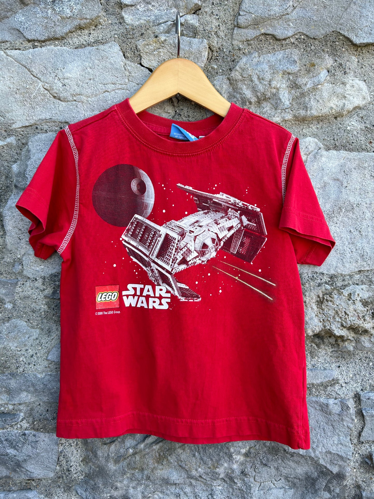 Red Star Wars T-shirt 3-4y (98-104cm)