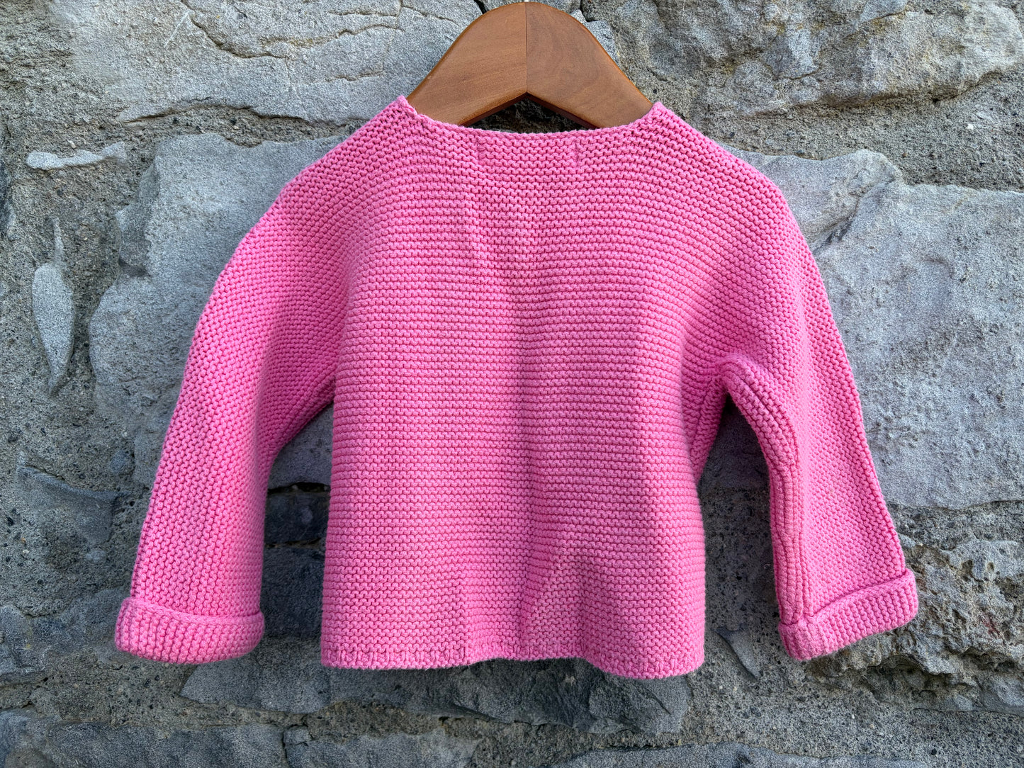 Pink cardigan 6-9m (68-74cm)