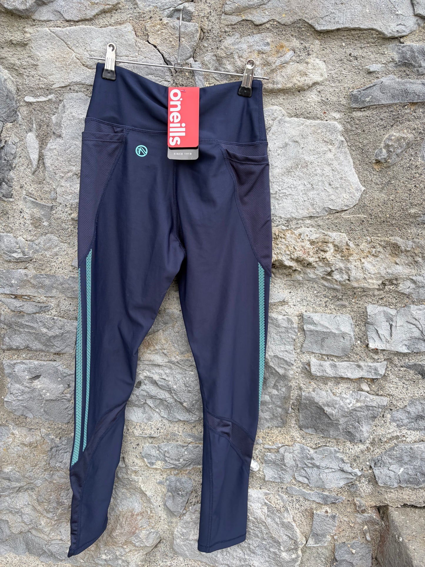 Navy sport leggings 10y (140cm)