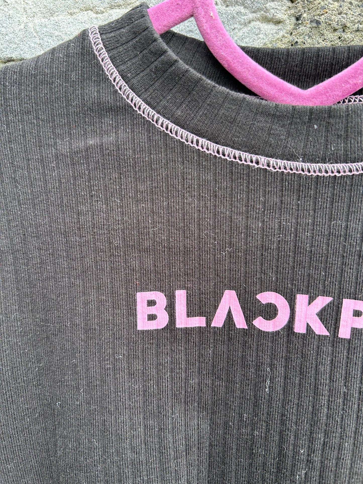 Blackpink cropped top 11-12y (146-152cm)