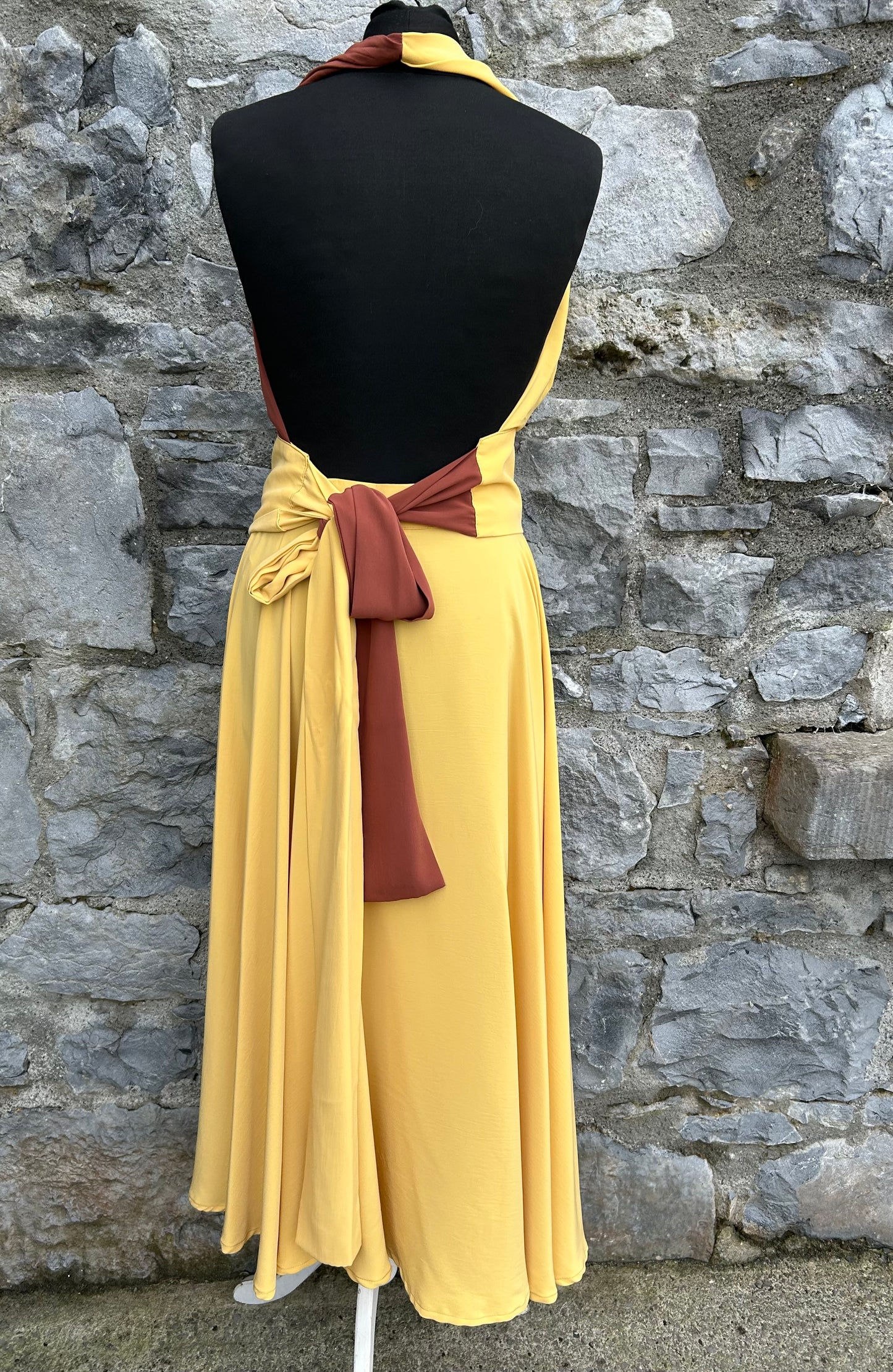 80s yellow&brown set uk 6-8