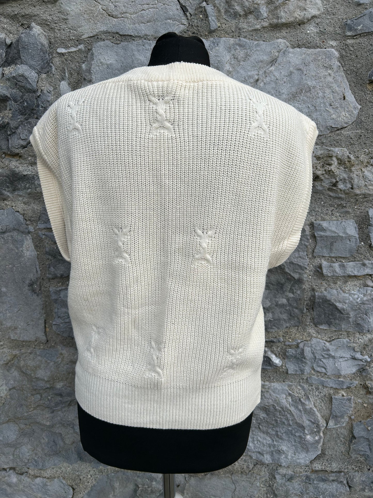 Cream gilet uk 10-12