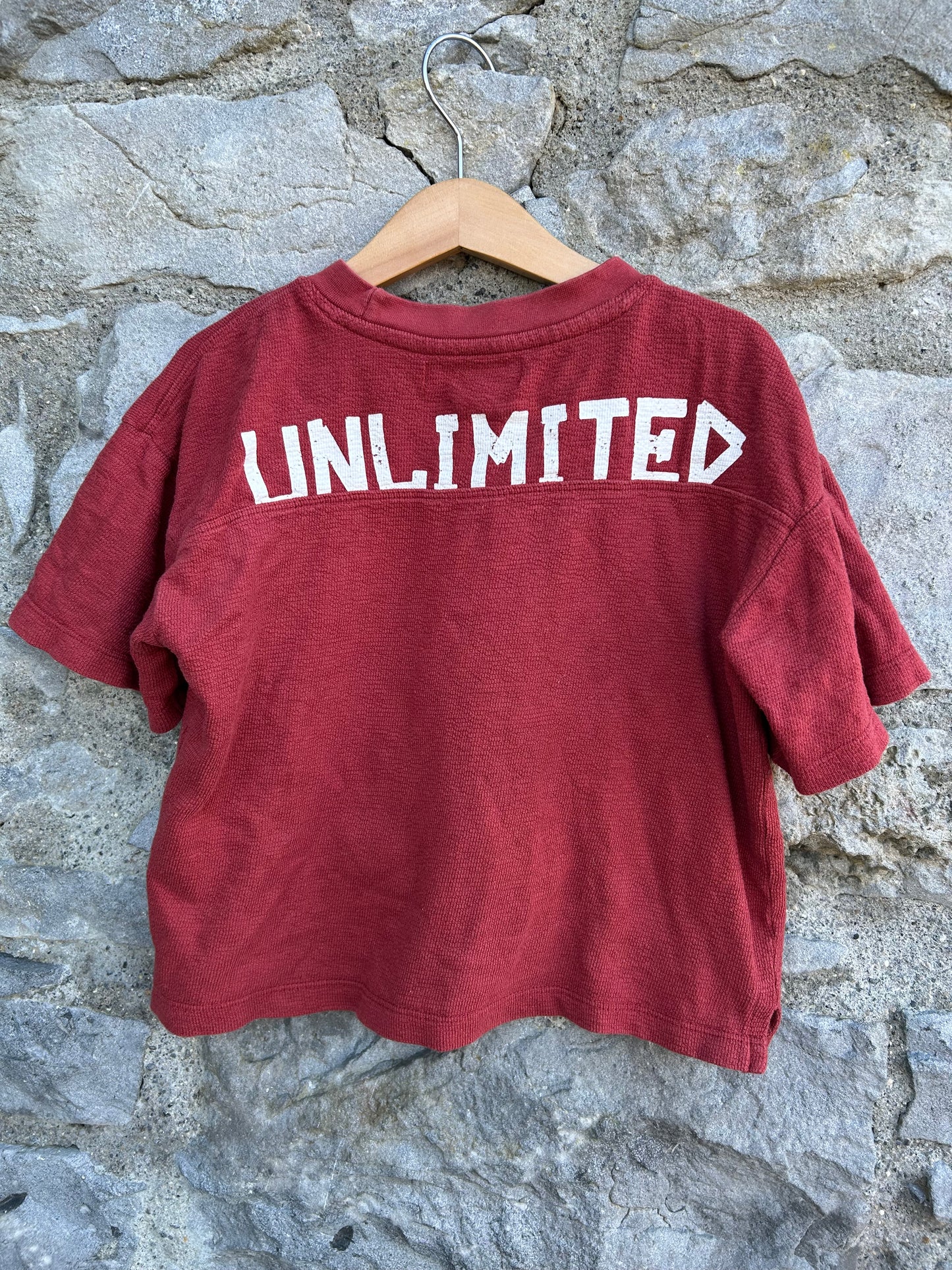 Keep on board maroon t-shirt 5-6y (110-116cm)