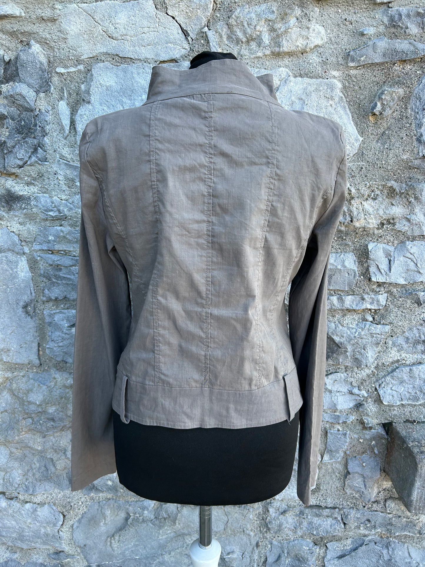 Beige jacket uk 12