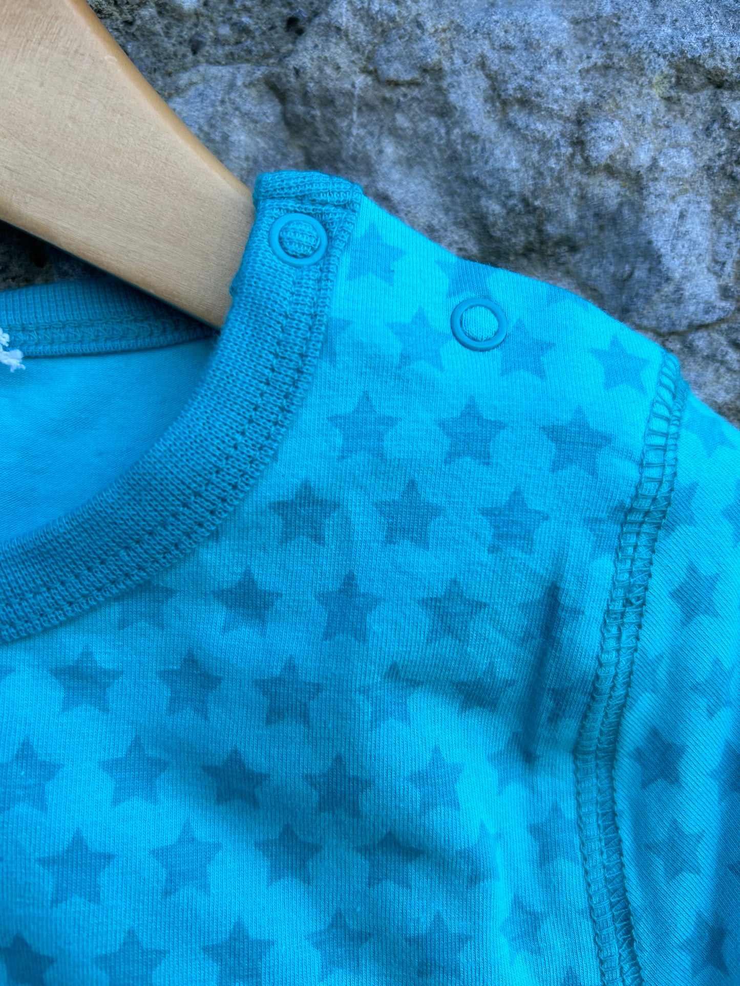 Turquoise stars T-shirt 18-24m (86-92cm)