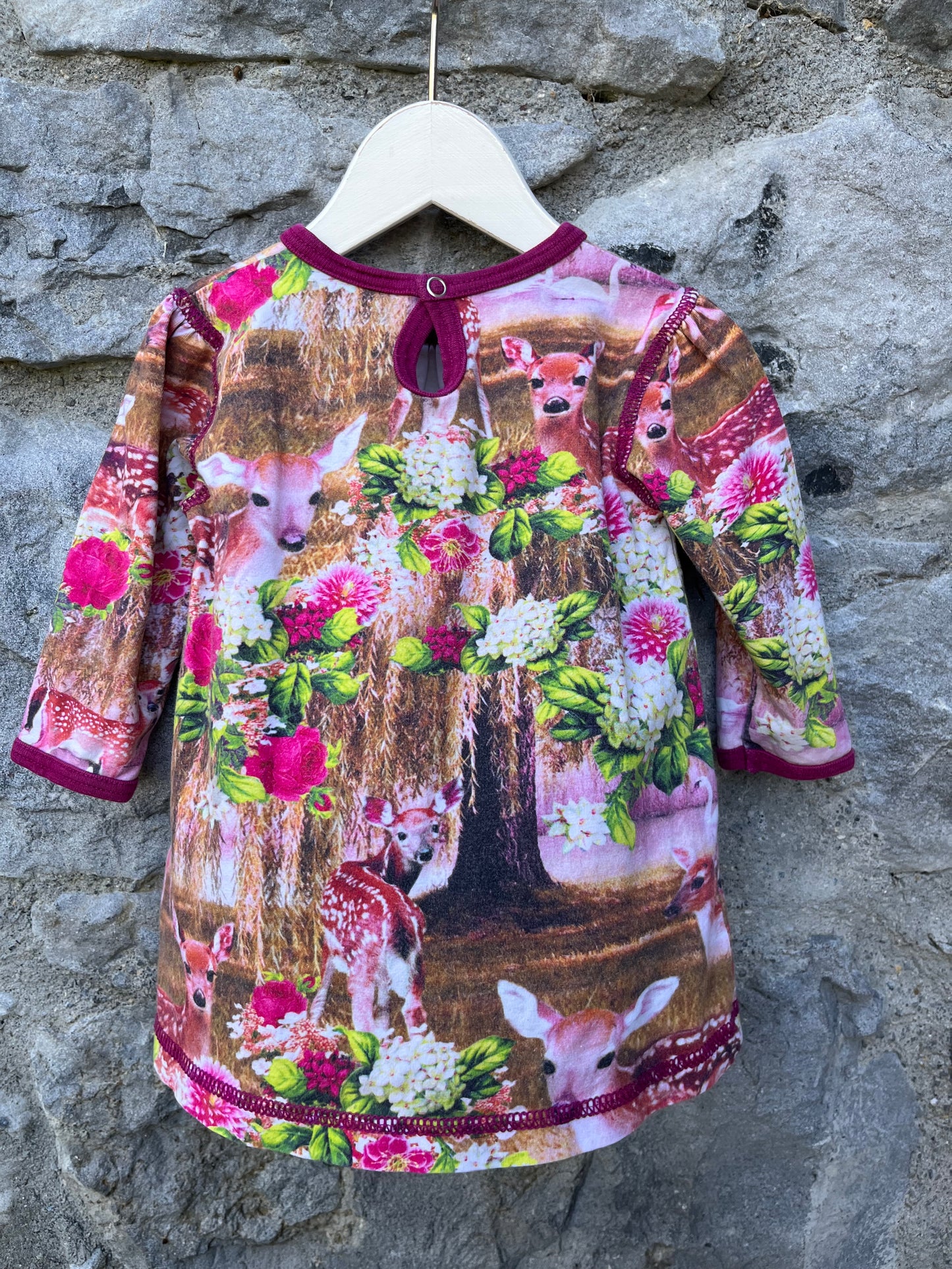 Woodlands brown dress 6-9m (68-74cm)