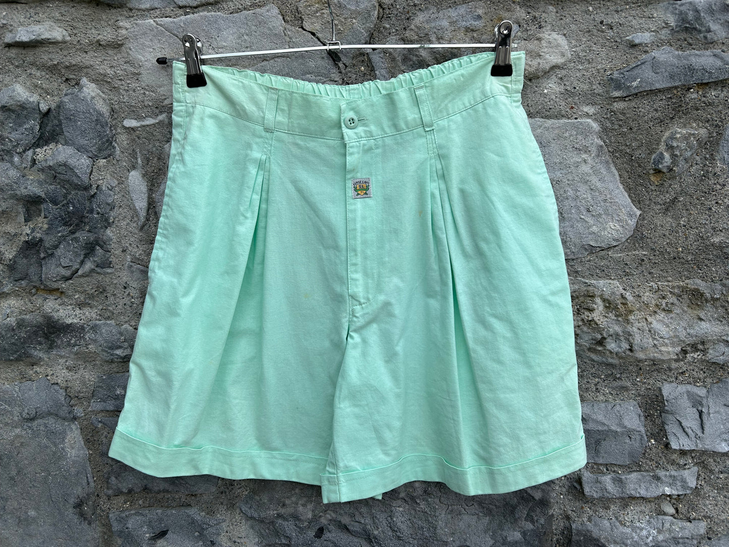90s pistachio shorts uk 14
