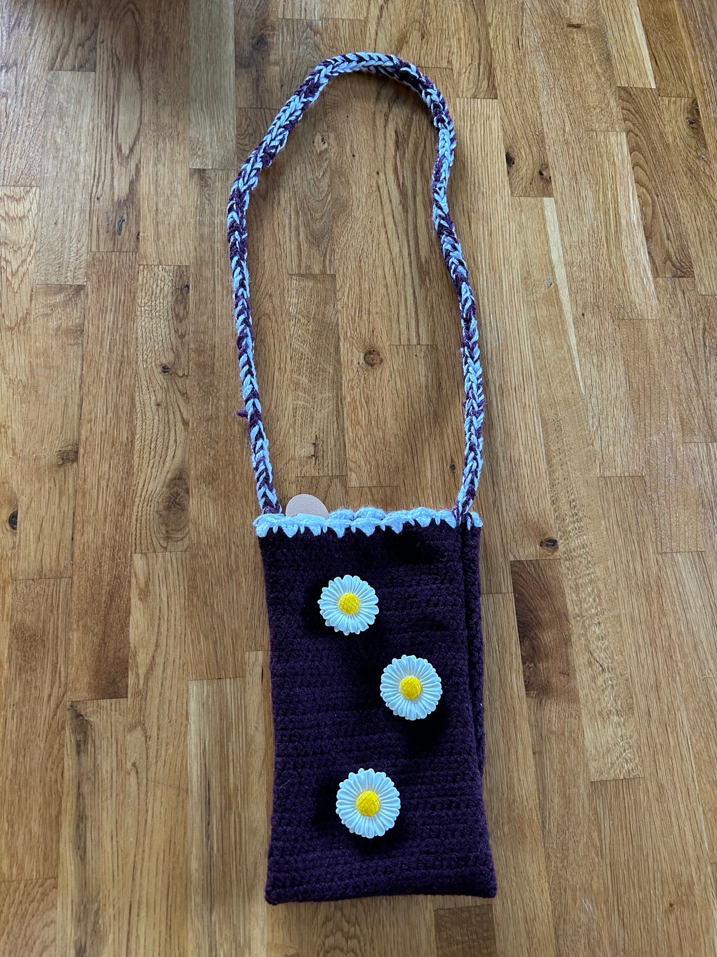 Handmade daisy bag