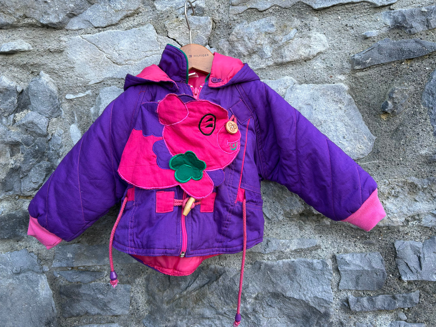 80s purple jacket 12m (80cm)