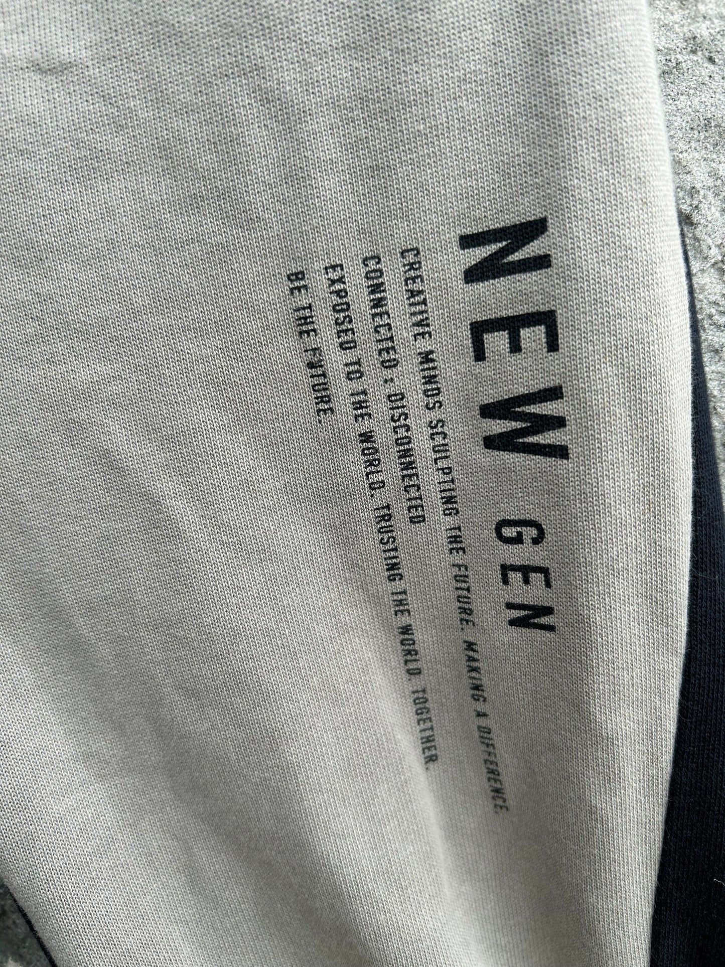 Grey&navy tracksuit bottoms 2-3y (92-98cm)