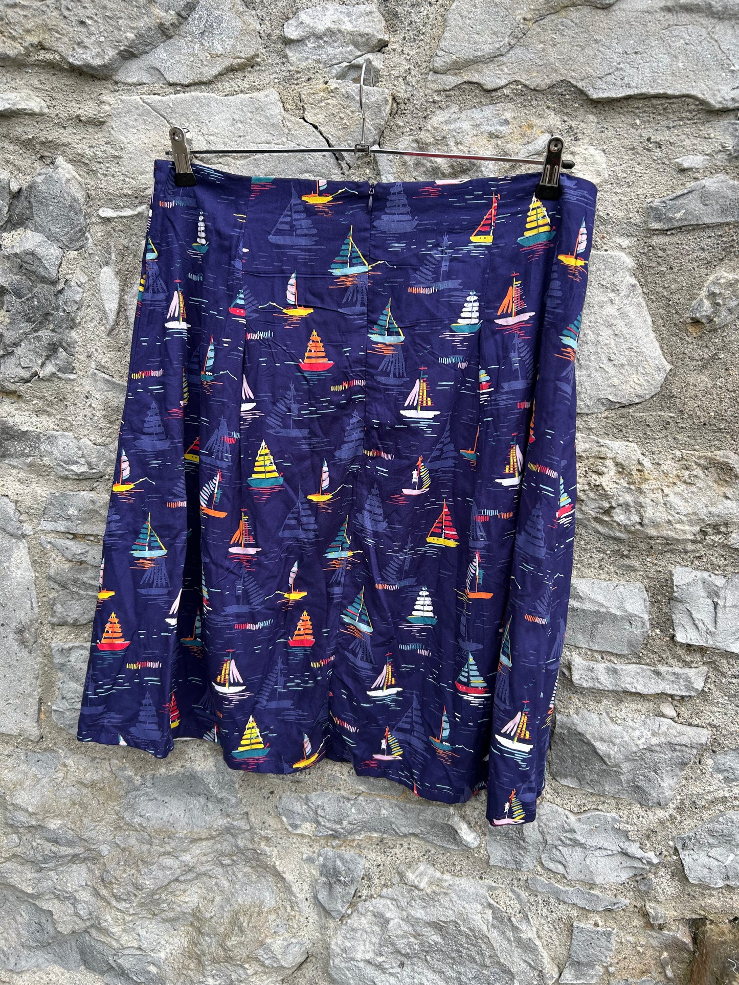 Boats navy skirt uk 16