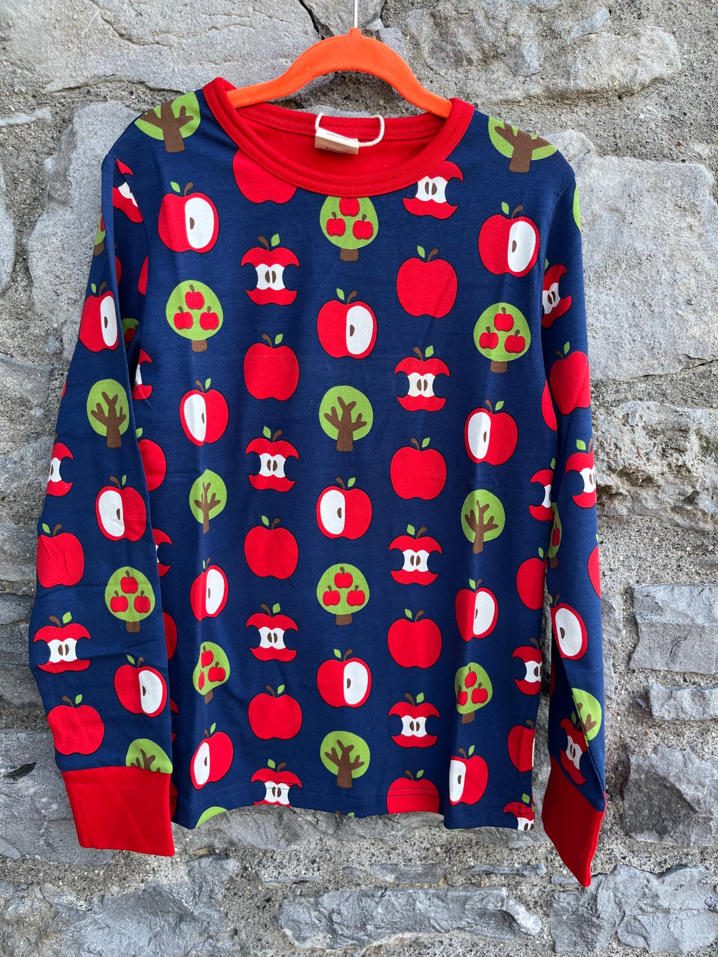 Apple navy top 9-10y (134-140cm)