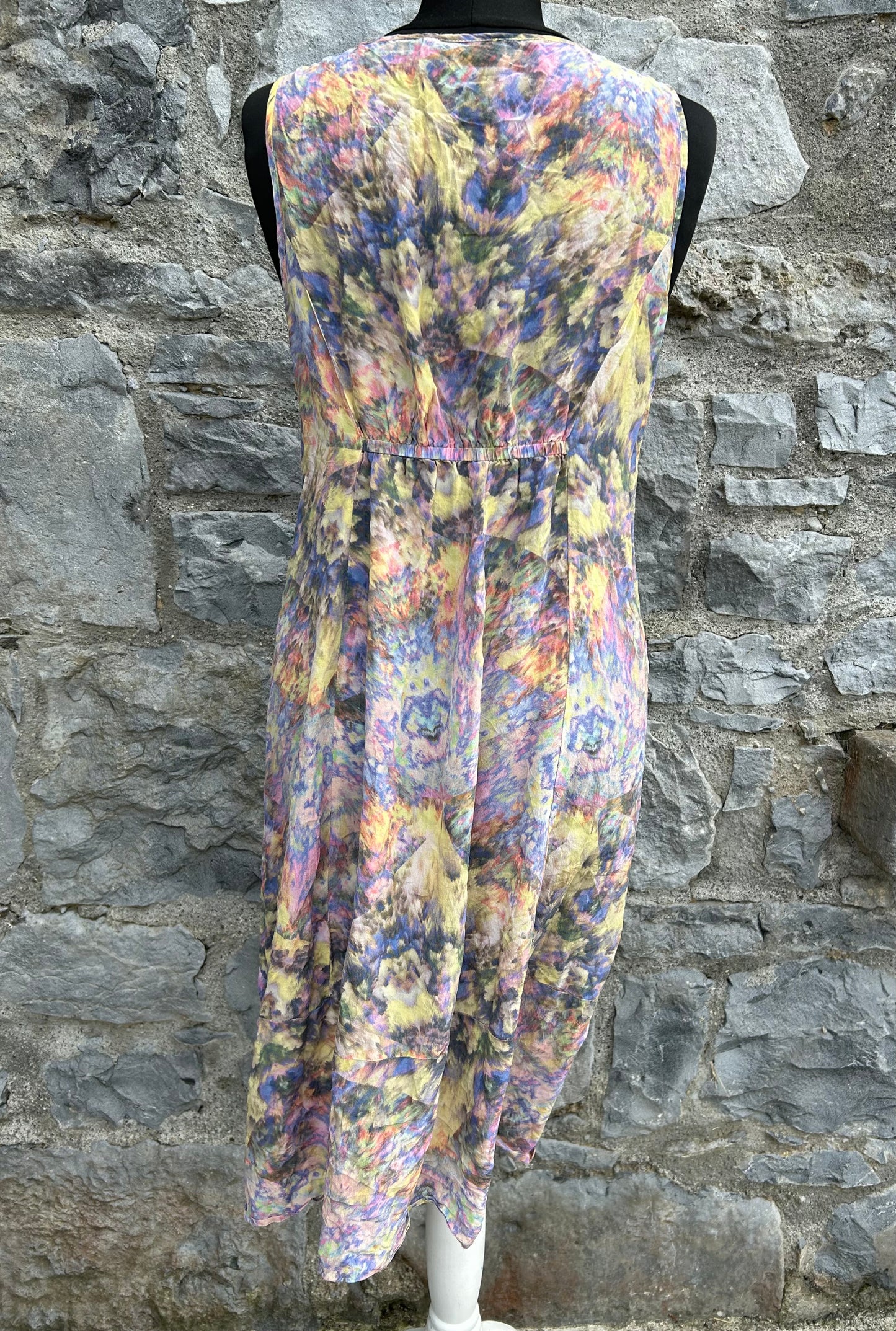 Colourful abstract dress uk 12