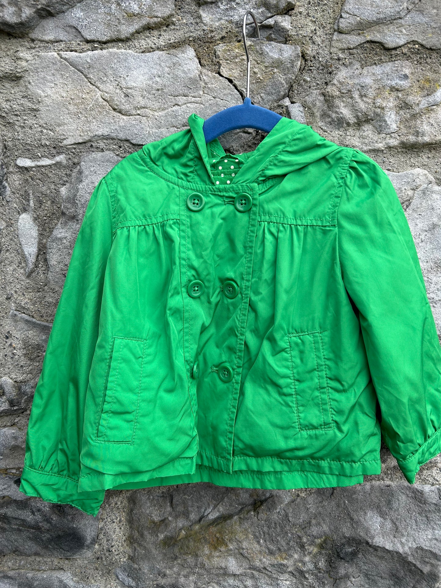 Green jacket 2-3y (92-98cm)