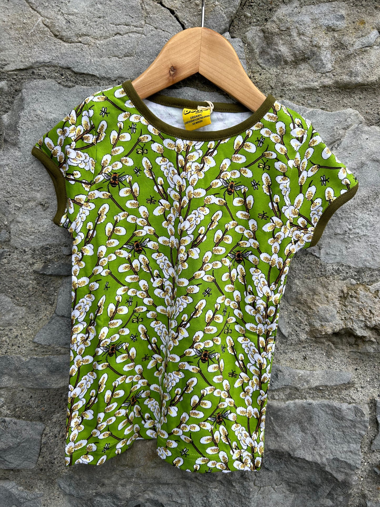 Green willow T-shirt 3y (98cm)