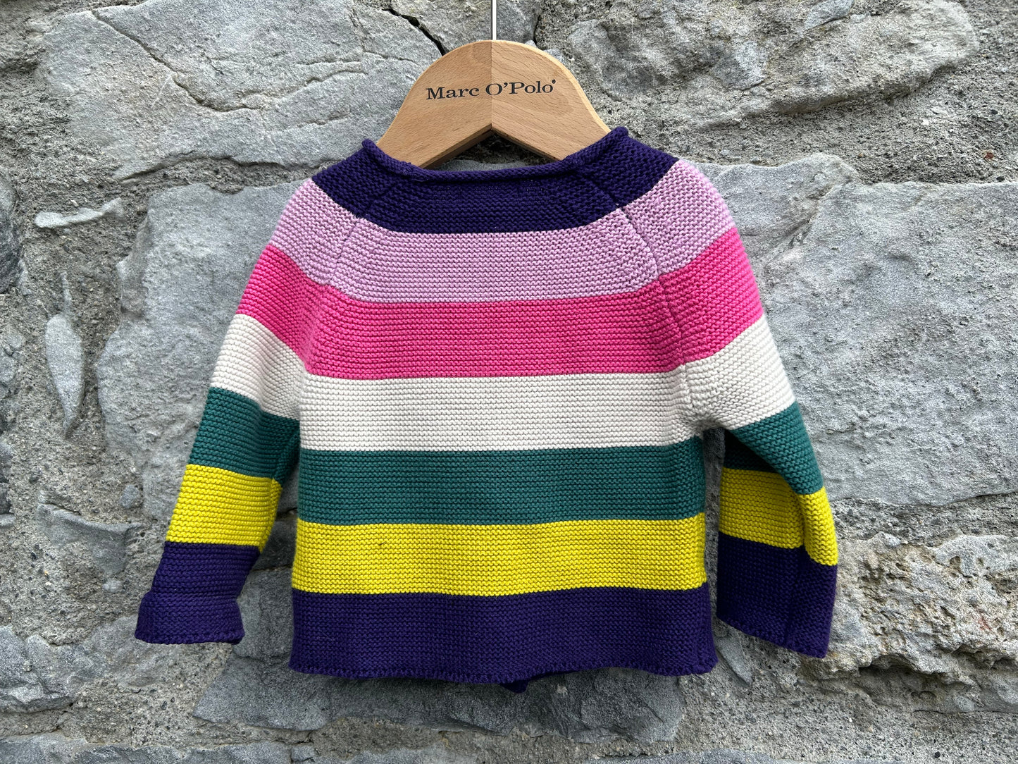 Colourful panel cardigan 3-6m (62-68cm)