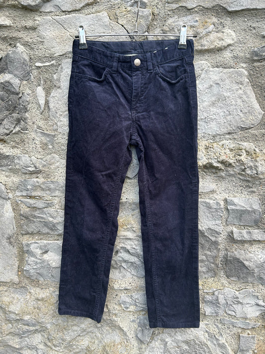 Navy cords  7-8y (122-128cm)