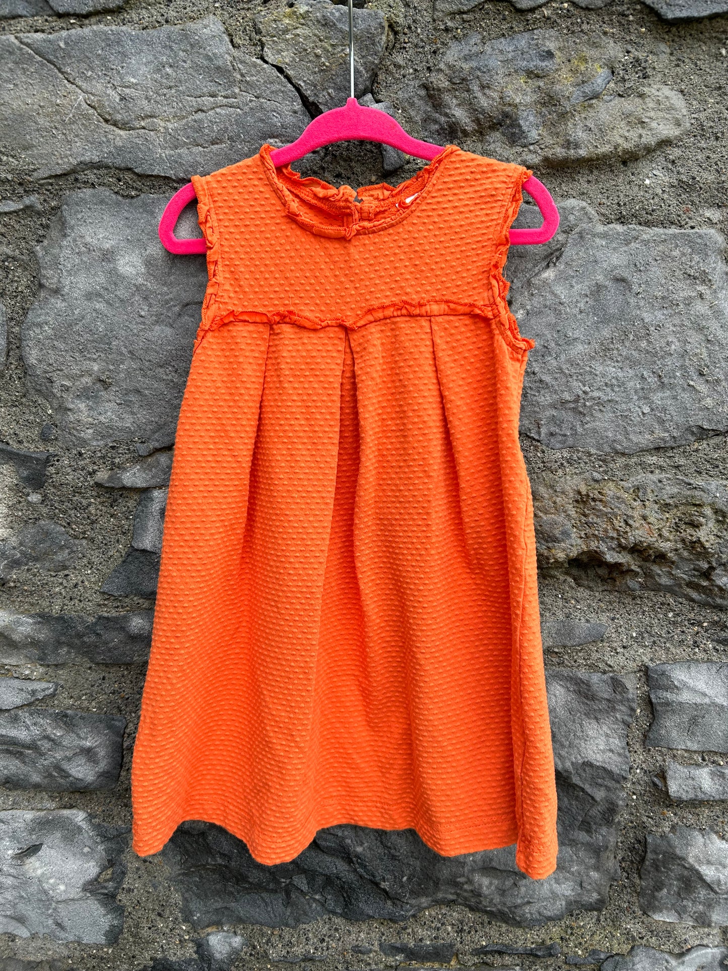 Orange dress 2-3y (92-98cm)