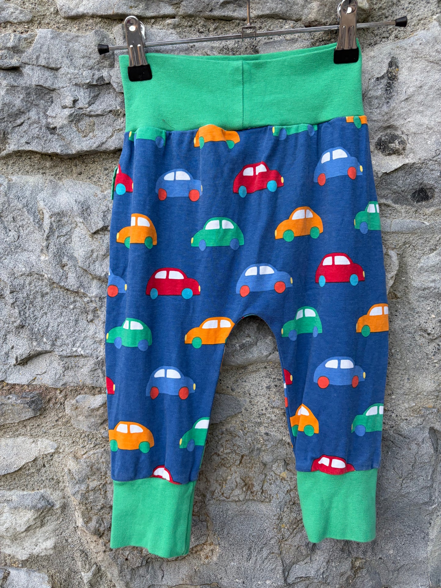 Colourful cars baggy pants 2-3y (92-98cm)