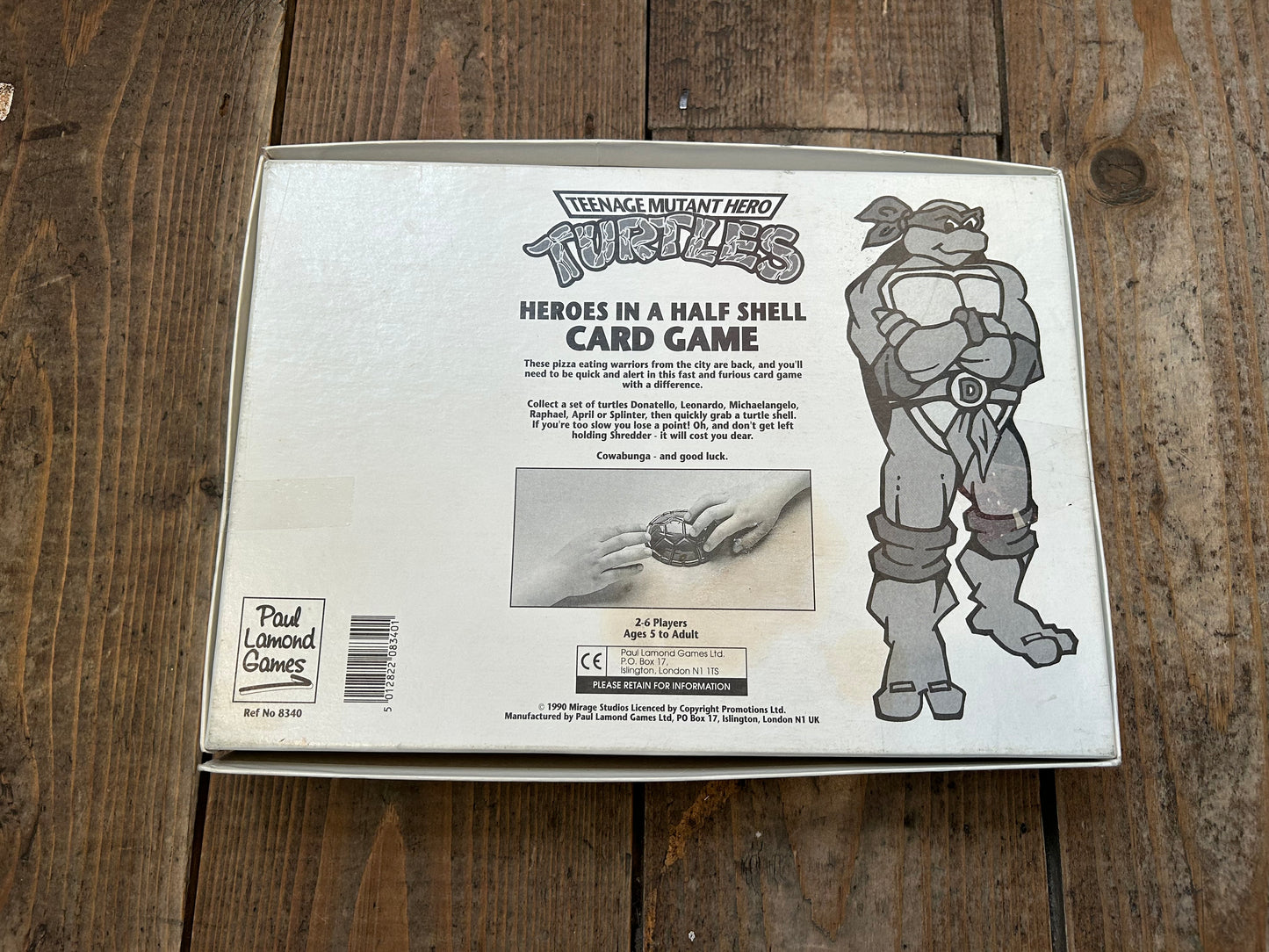 Vintage turtles game