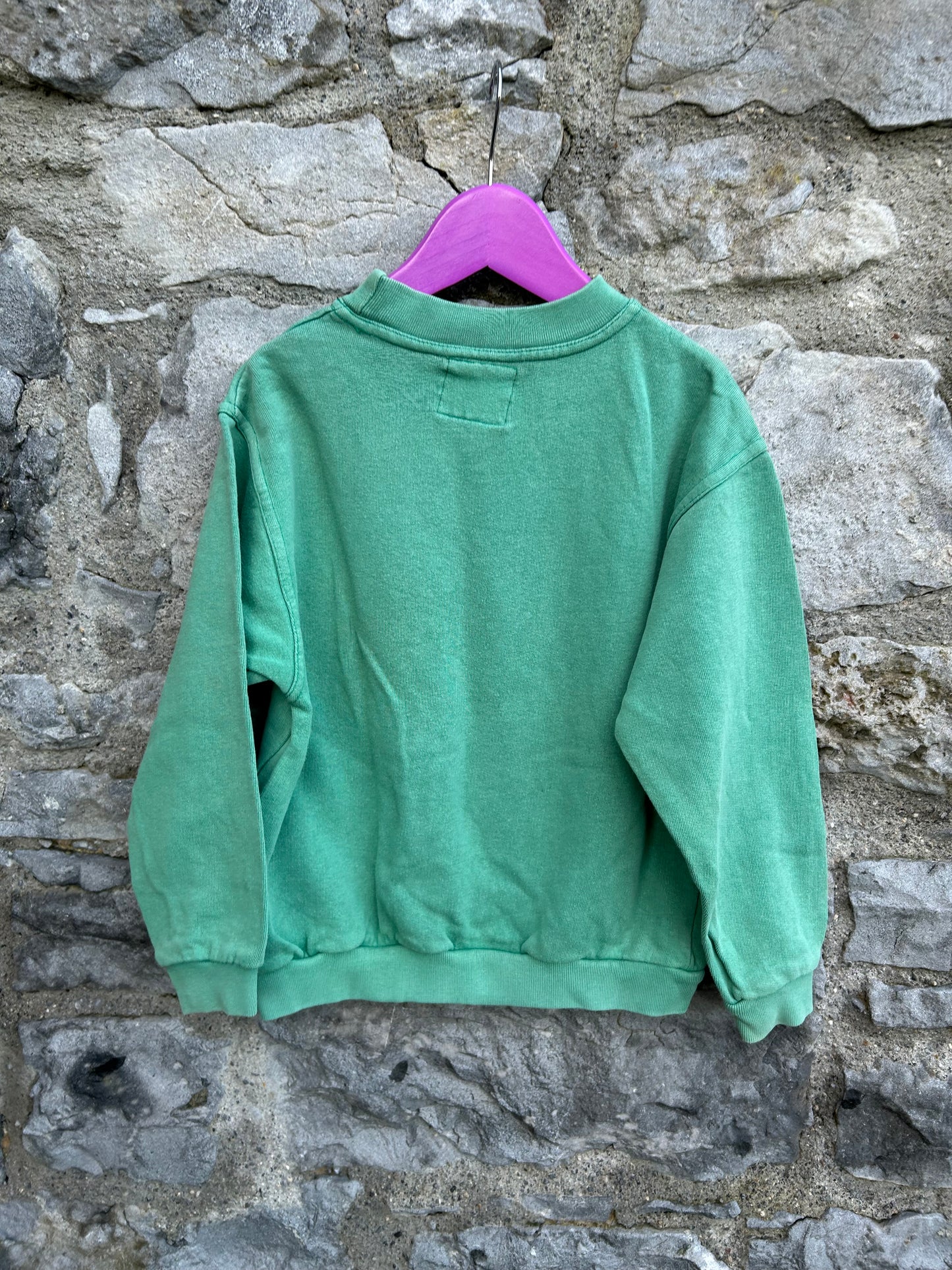 90s green exit sweatshirt 6y (116cm)