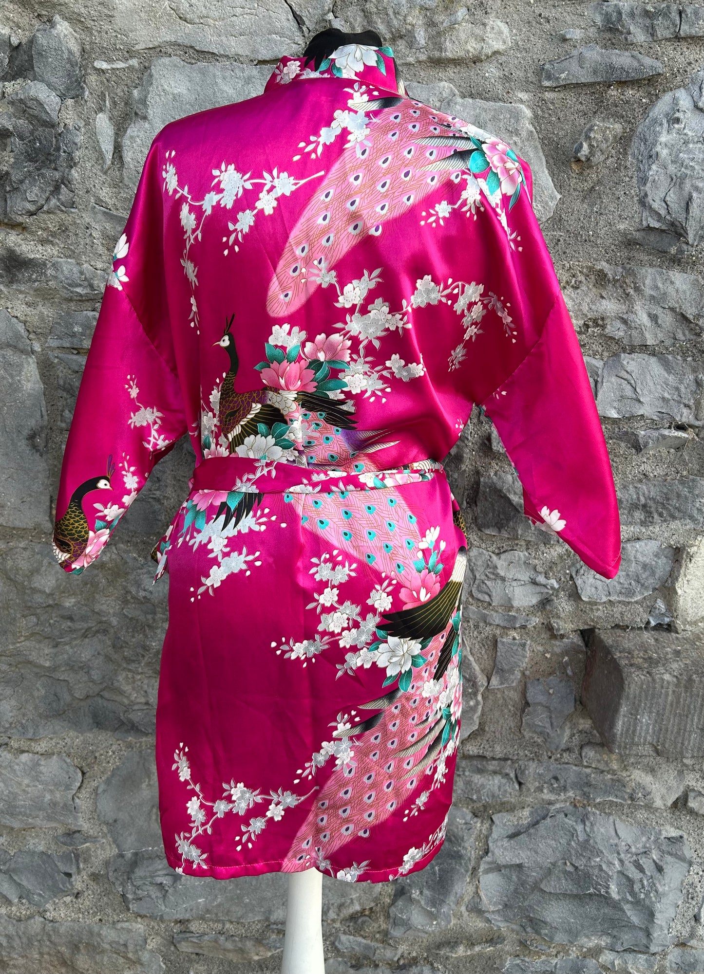 Peacock pink gown uk 10-12