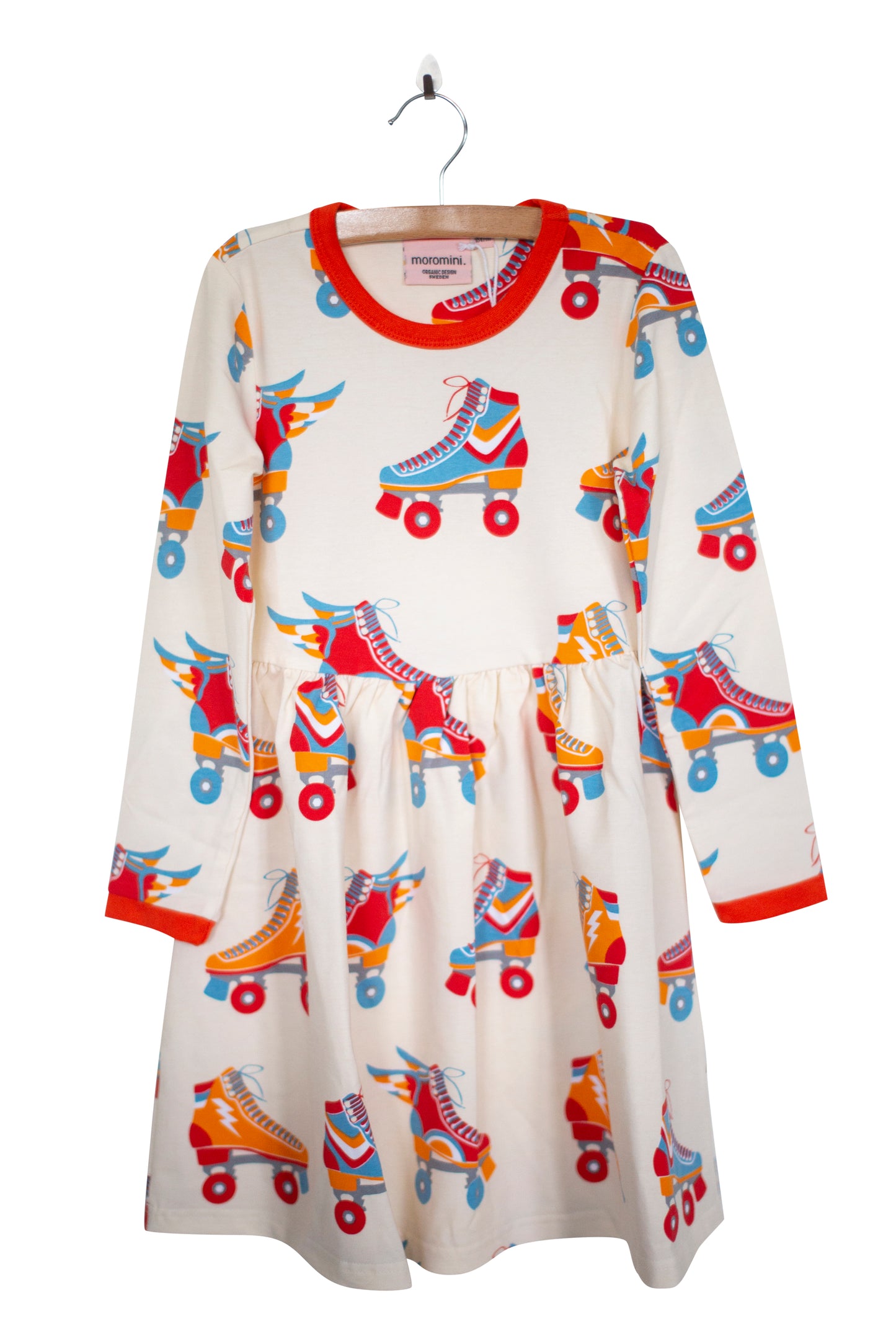Roller-skates off white dress 6-7y (116-122cm)