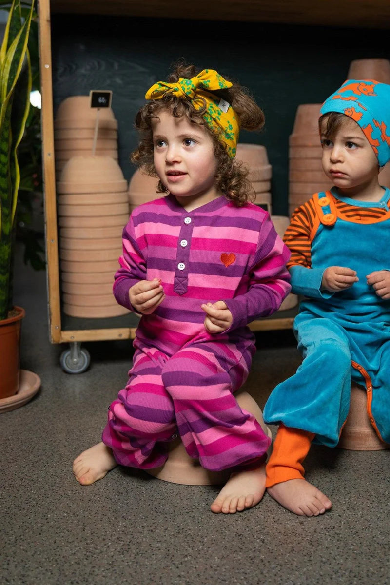 Very Berry stripy playsuit 18-24m (86-92cm)