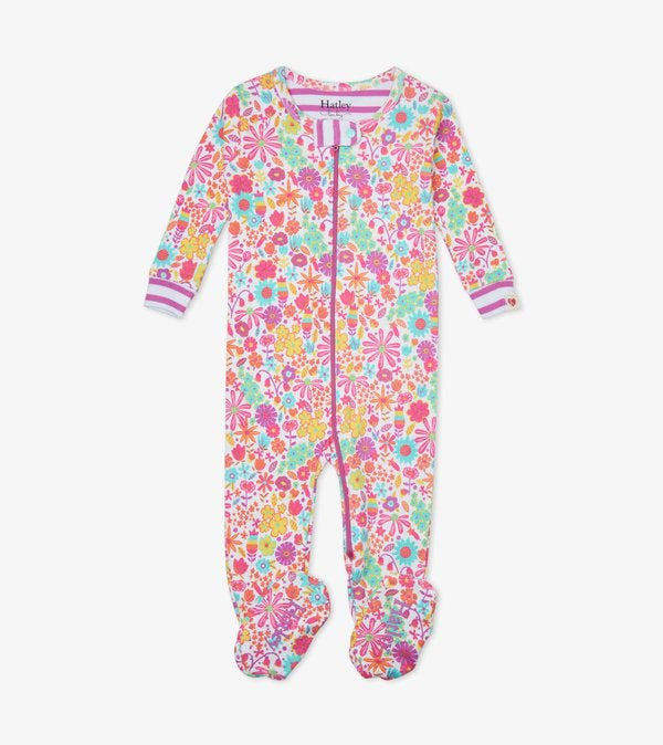 Pink meadow onesie 18-24m (86-92cm)