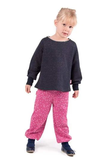 Pink Confetti hearts pants  9-12m (74-80cm)