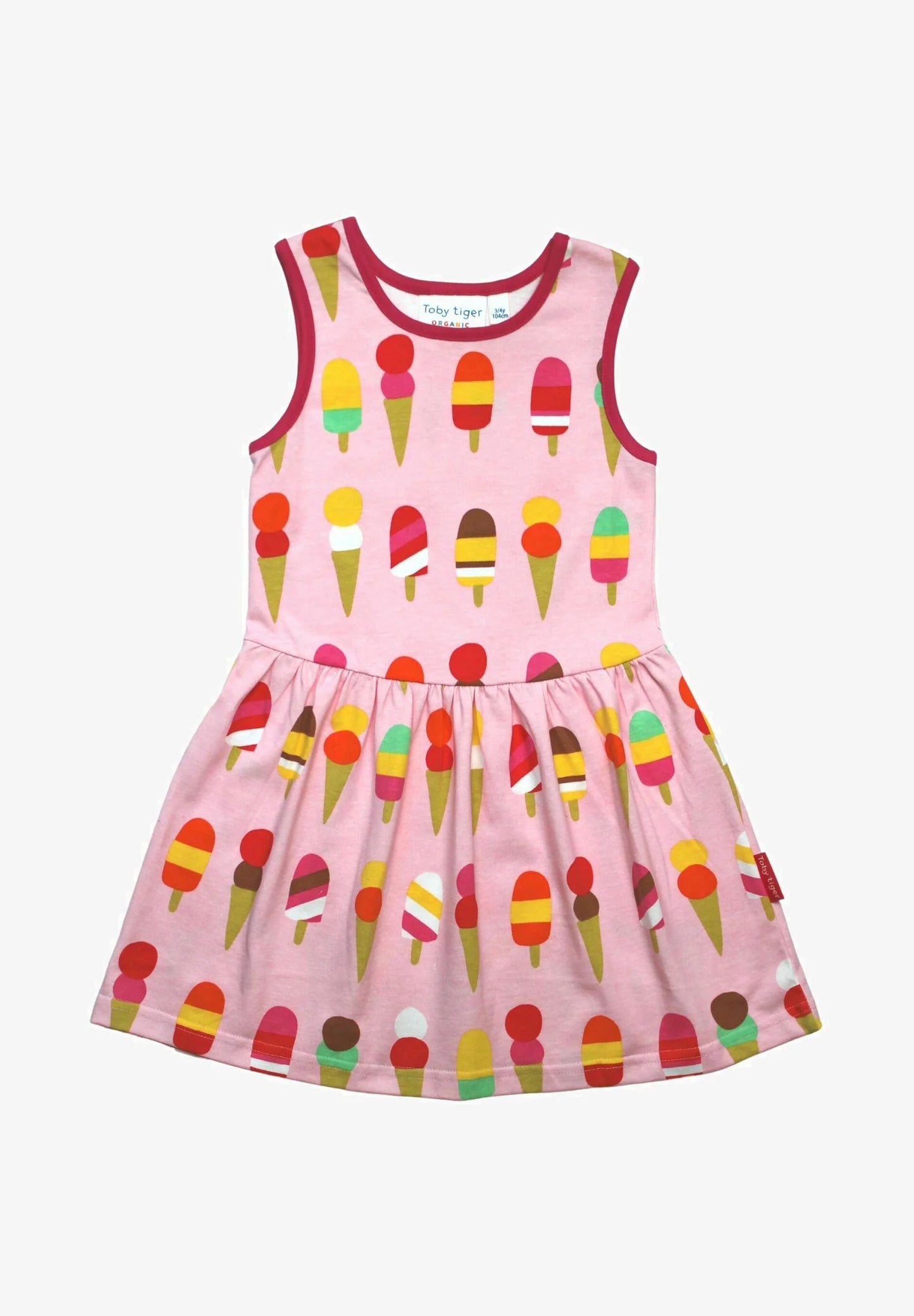 Pink ice cream dress 3-4y (98-104cm)