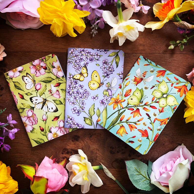 Butterfly pocket notebooks