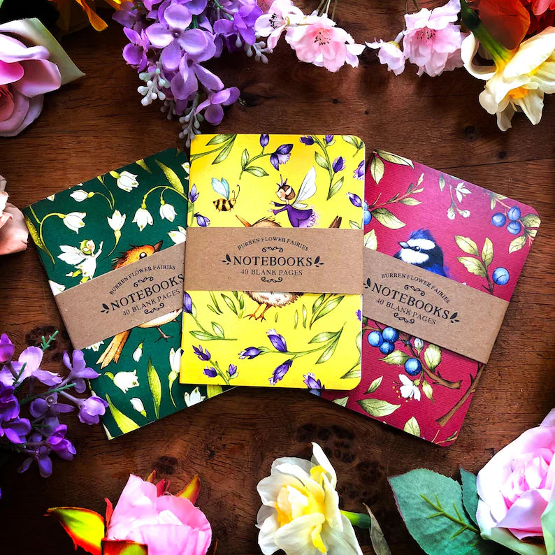 Wild Irish Bird pocket notebooks