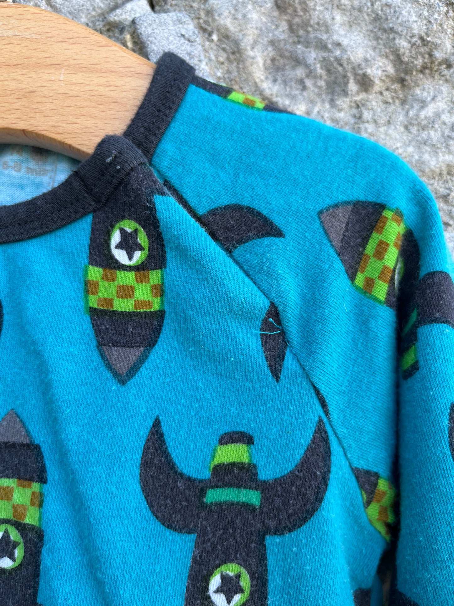 Rockets blue top 6-9m (68-74cm)