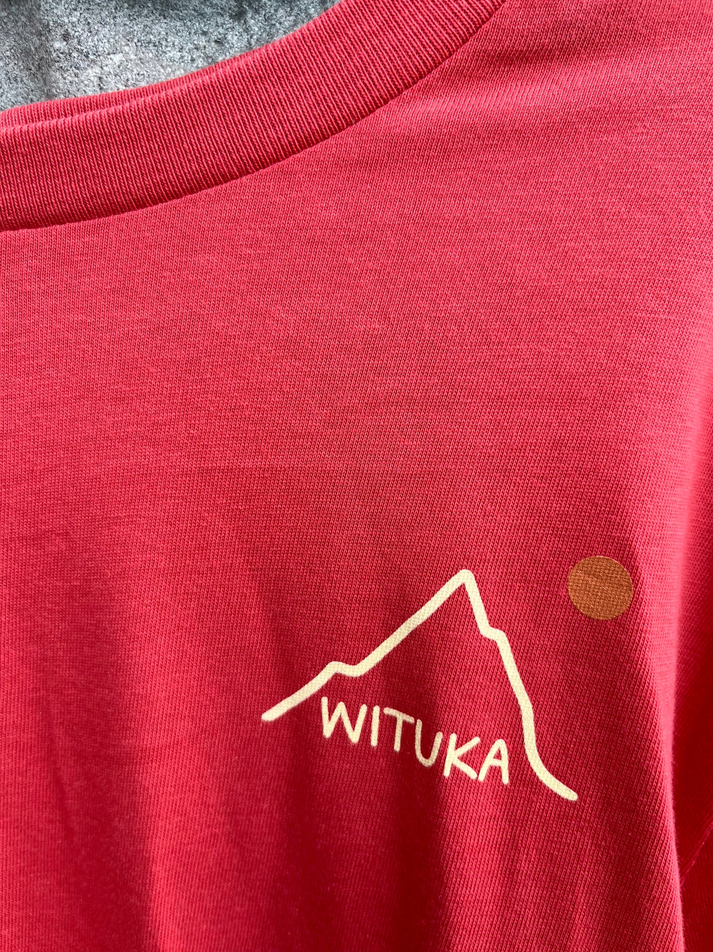 Mountain red T-shirt 12-14y (152-164cm)