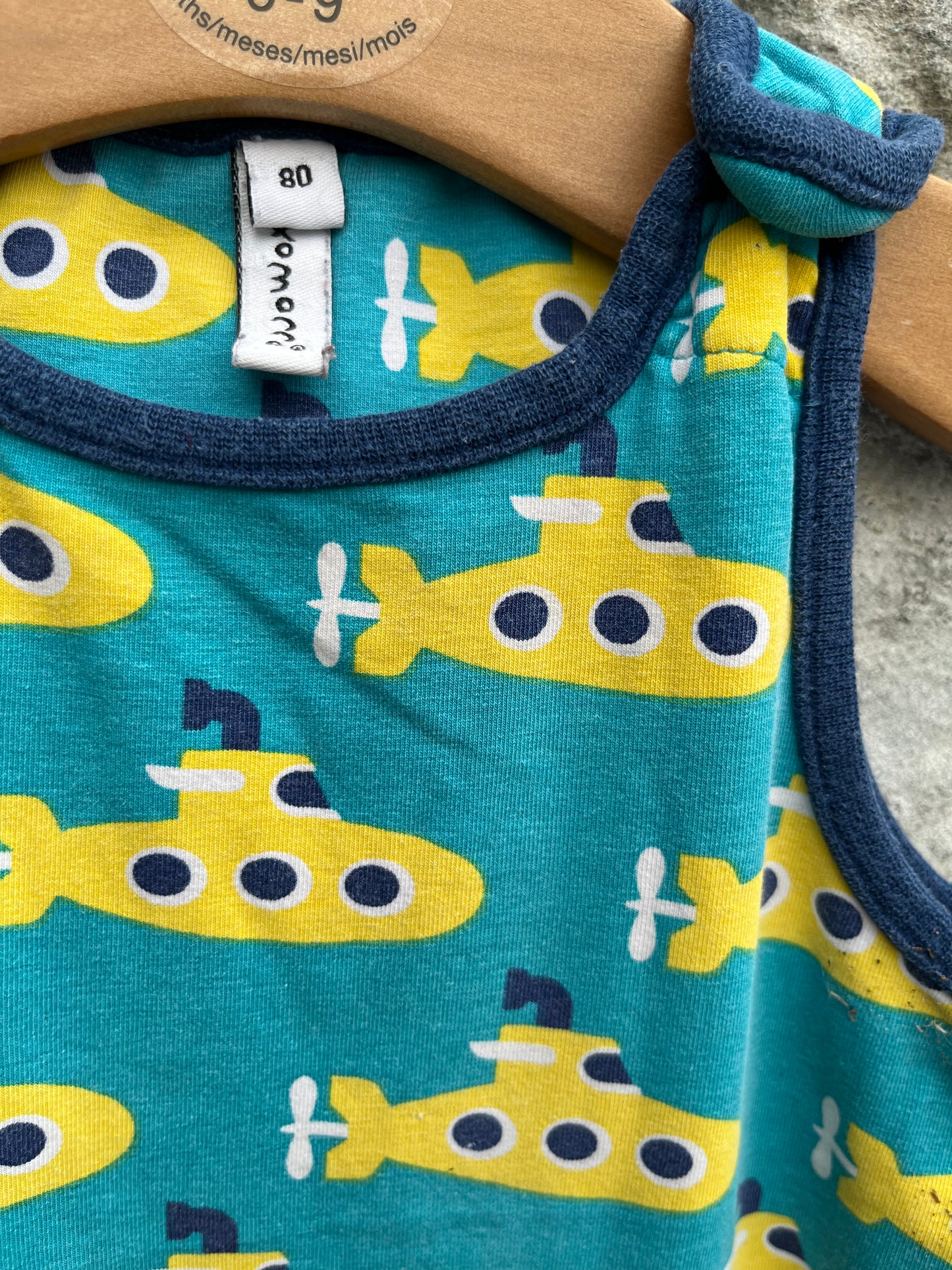 Submarine dungarees 12m (80cm)