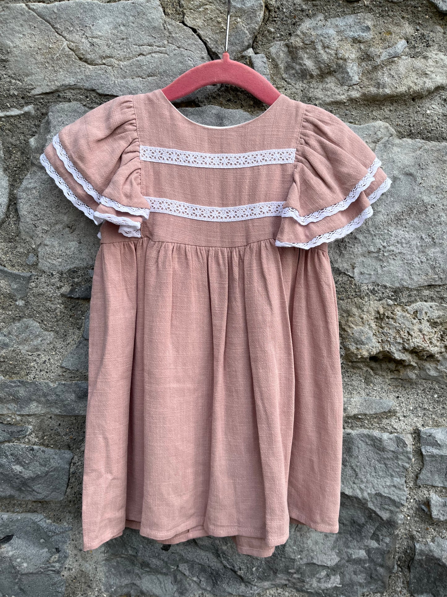 Vintage style laced dress 2-3y (92-98cm)