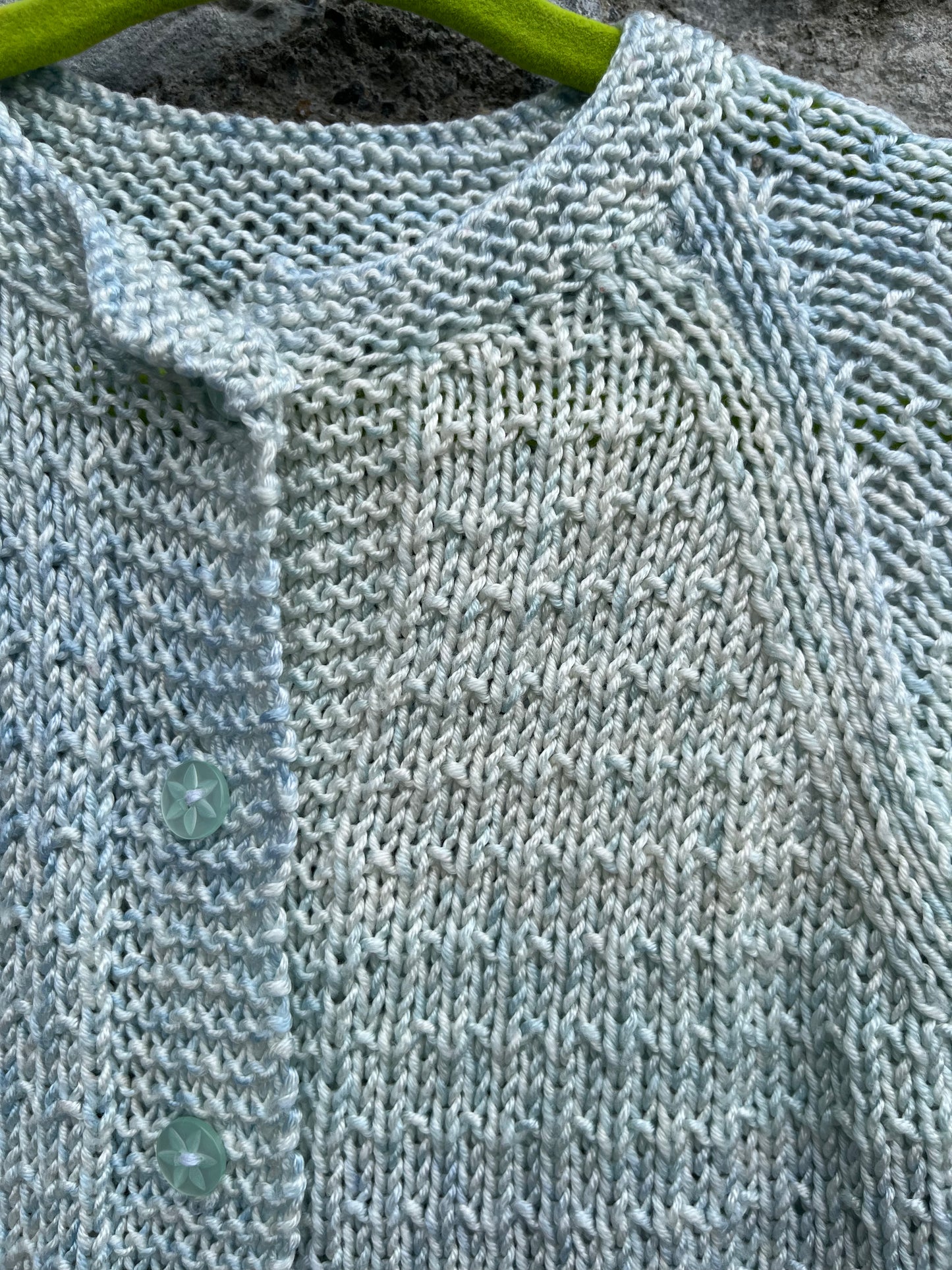 Blue ombré cardigan 9-12m (74-80cm)