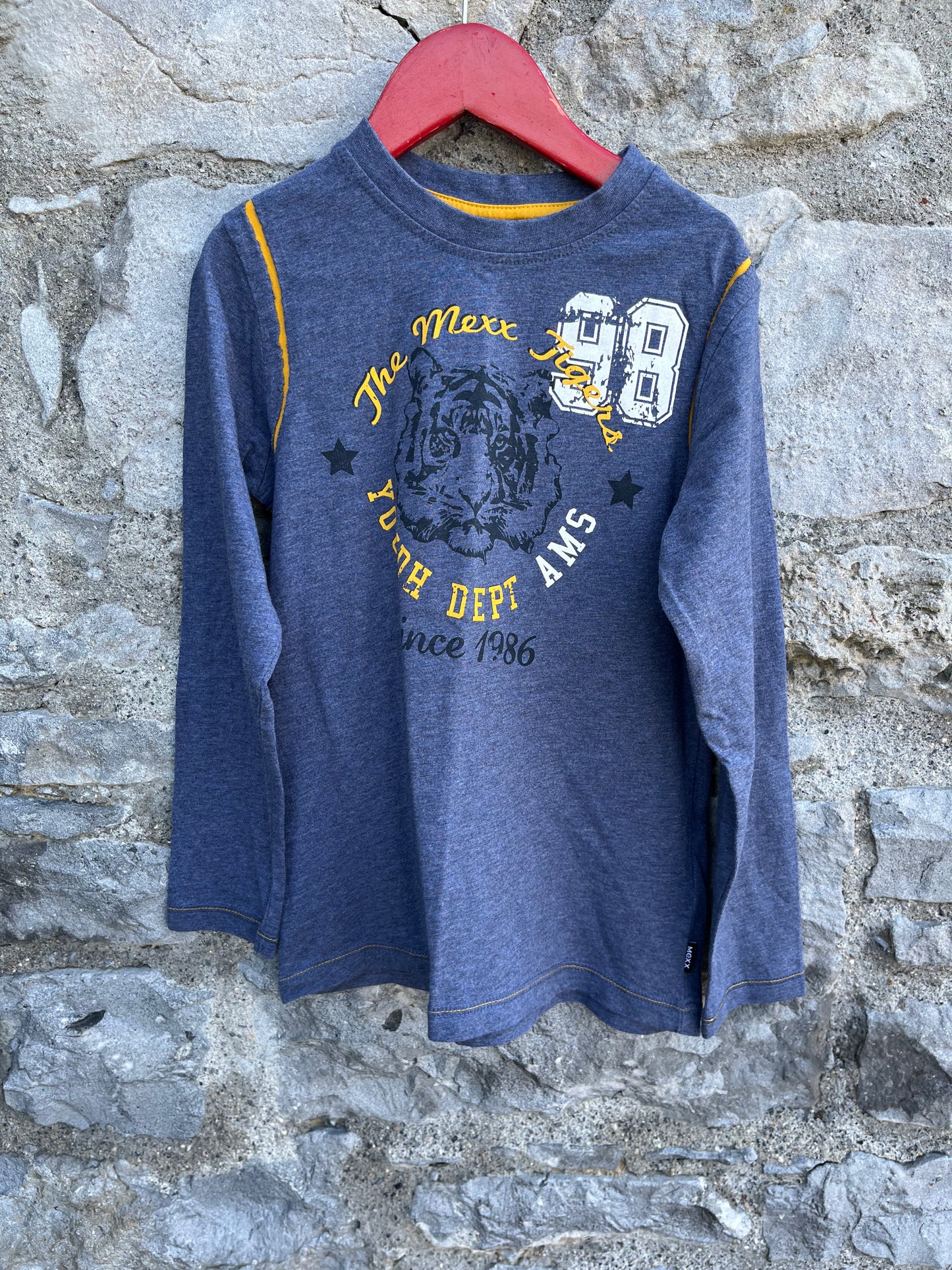 Lion navy top 7-8y (122-128cm)