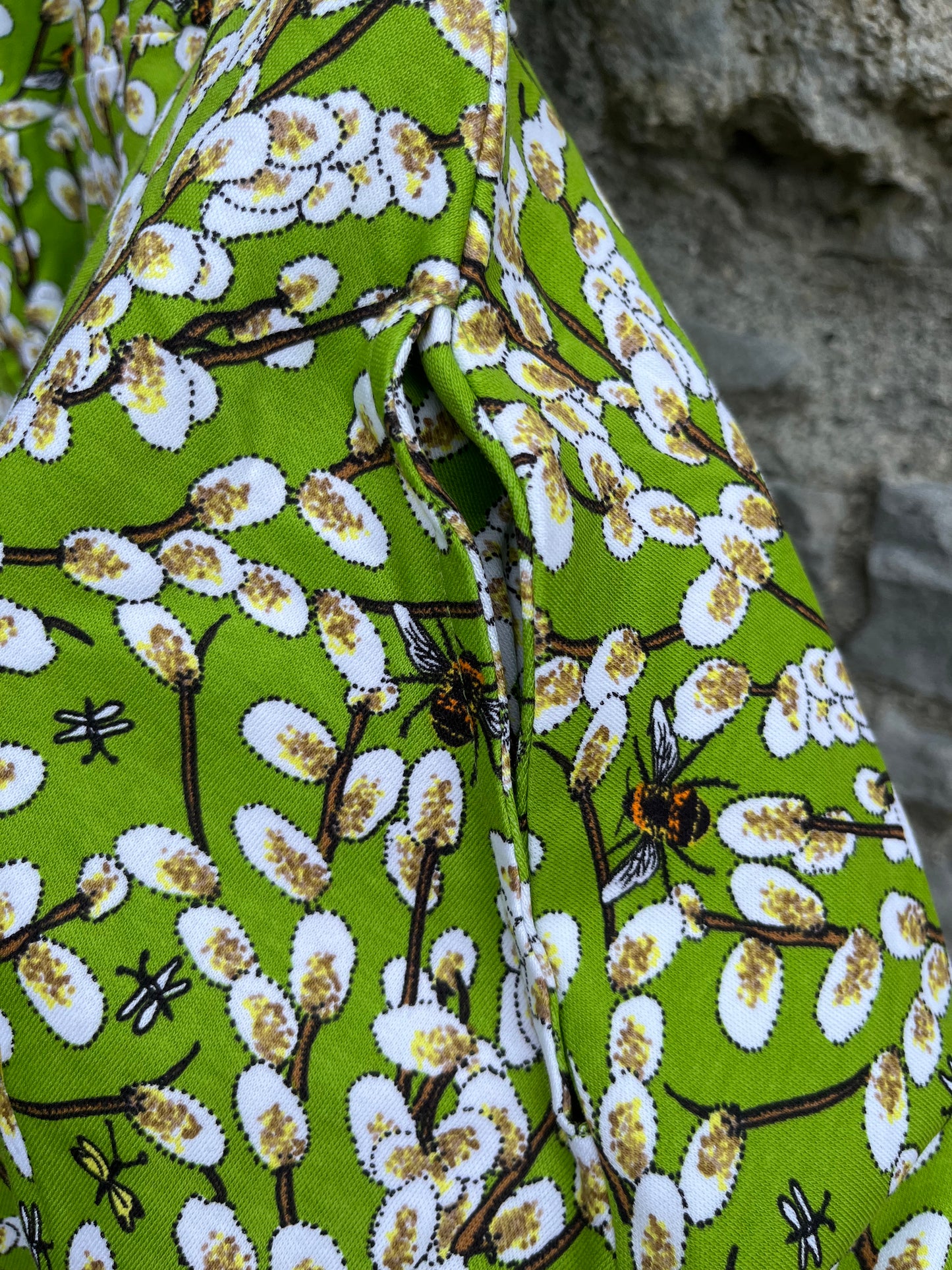 Green willow dress 5y (110cm)