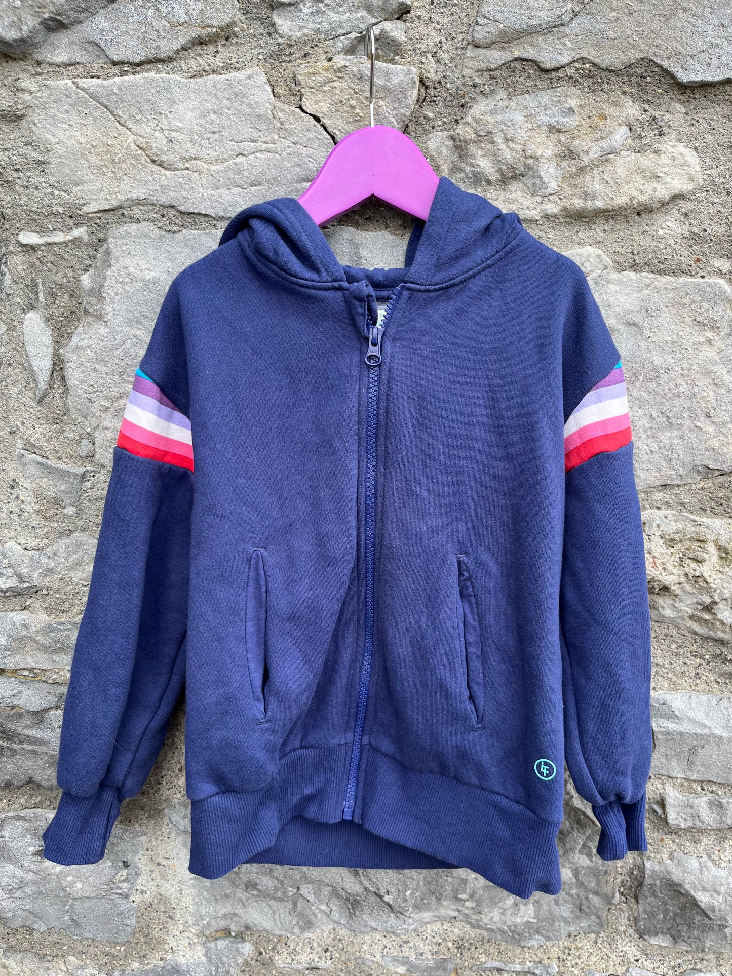 Navy hoodie 6-7y (116-122cm)