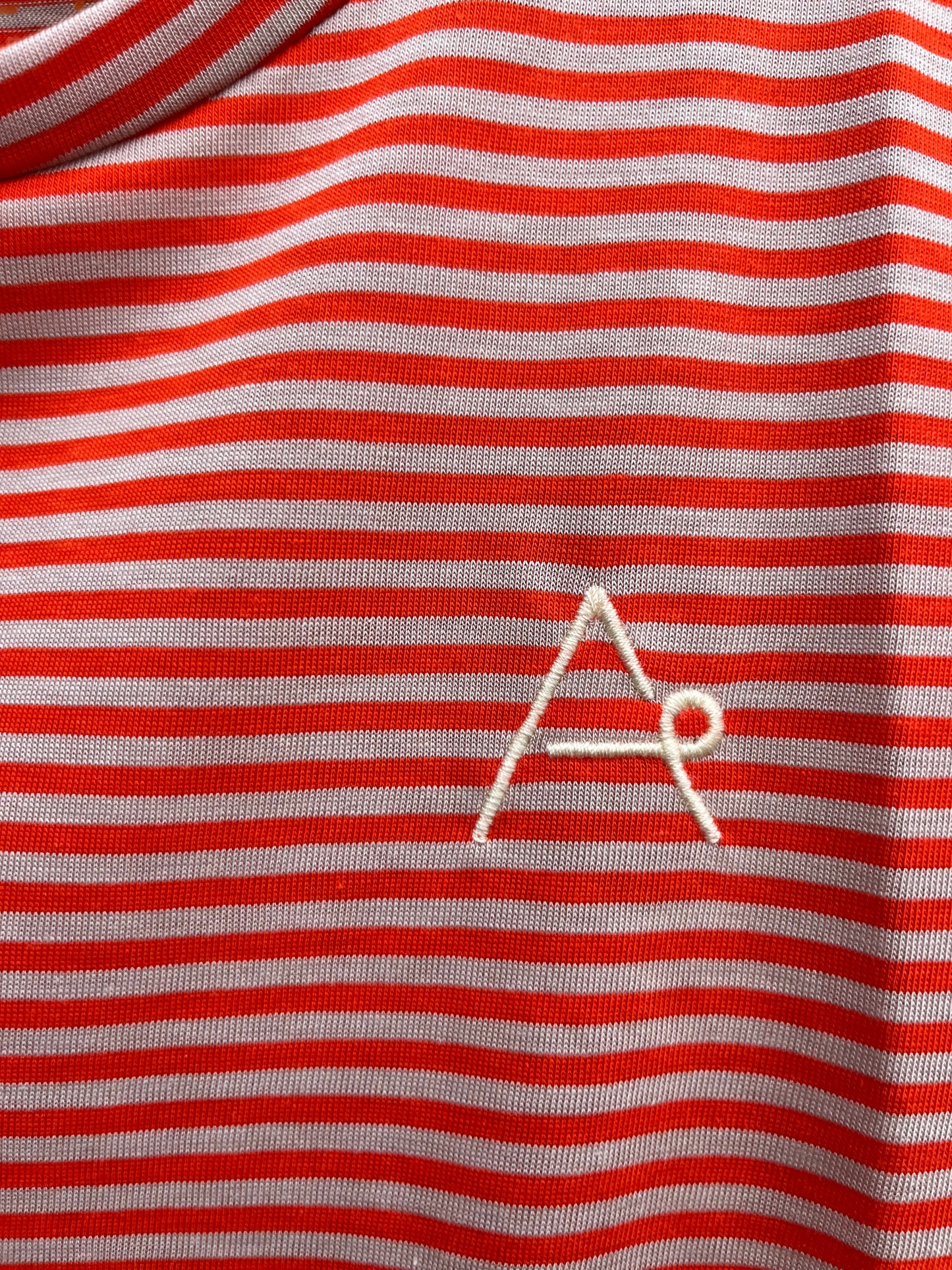 The Bell T-shirt, Small Orange Striped 3y (98cm)