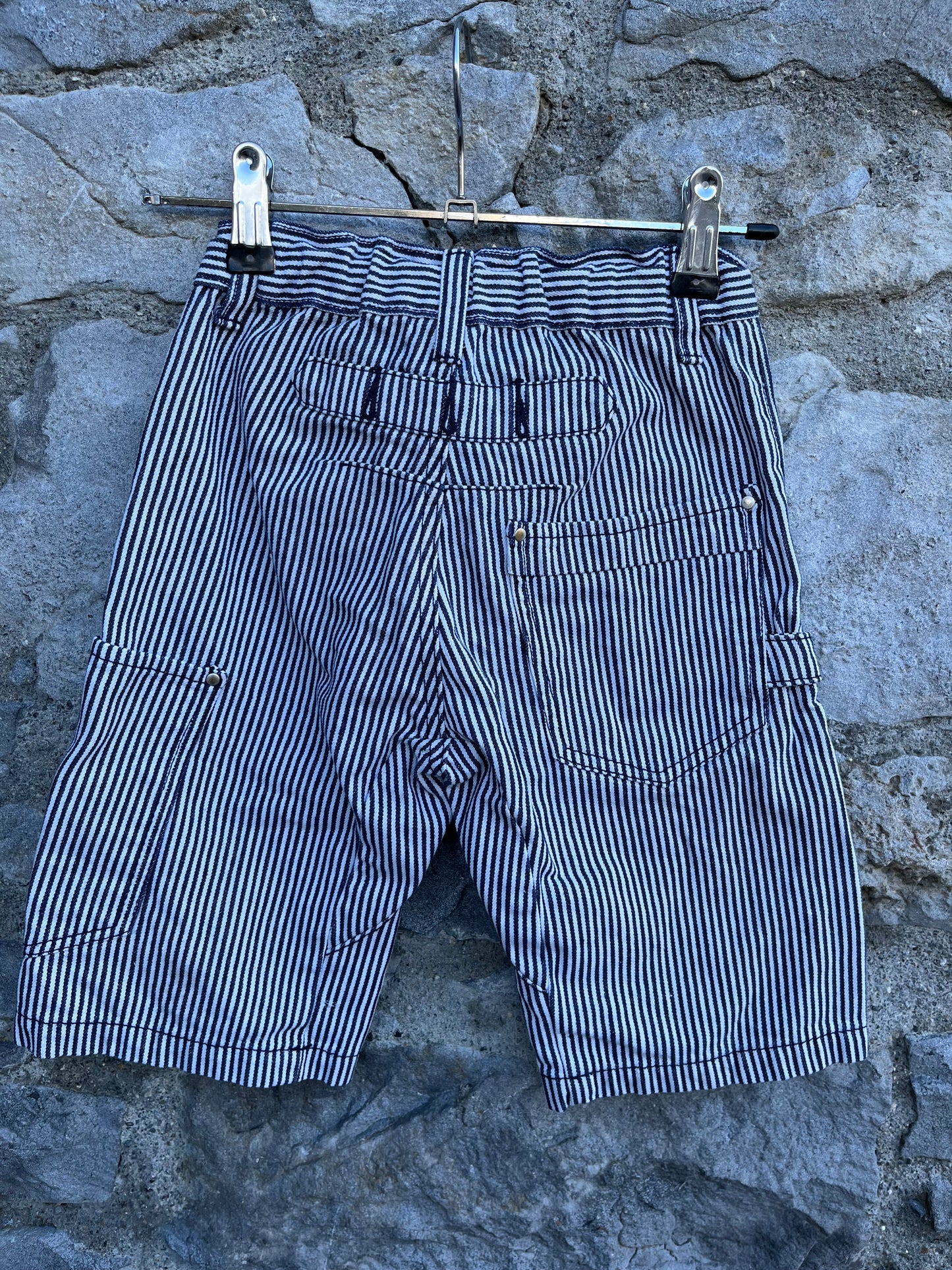 Stripy denim shorts 3-4y (98-104cm)