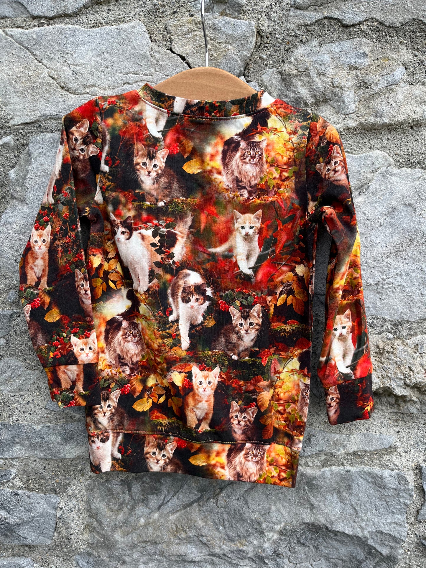 Autumn cats tunic 18m (86cm)