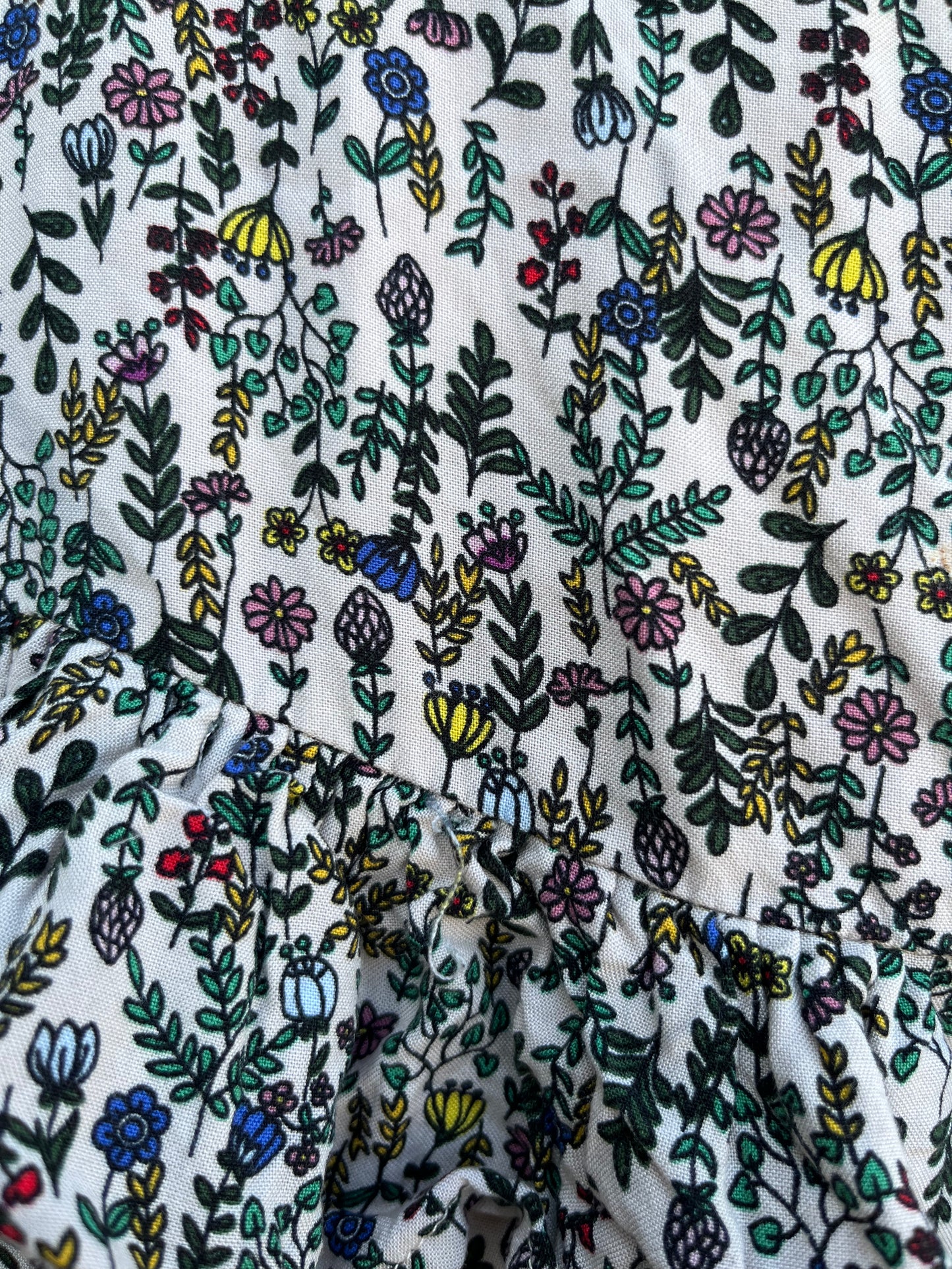 Floral skirt 9y (134cm)