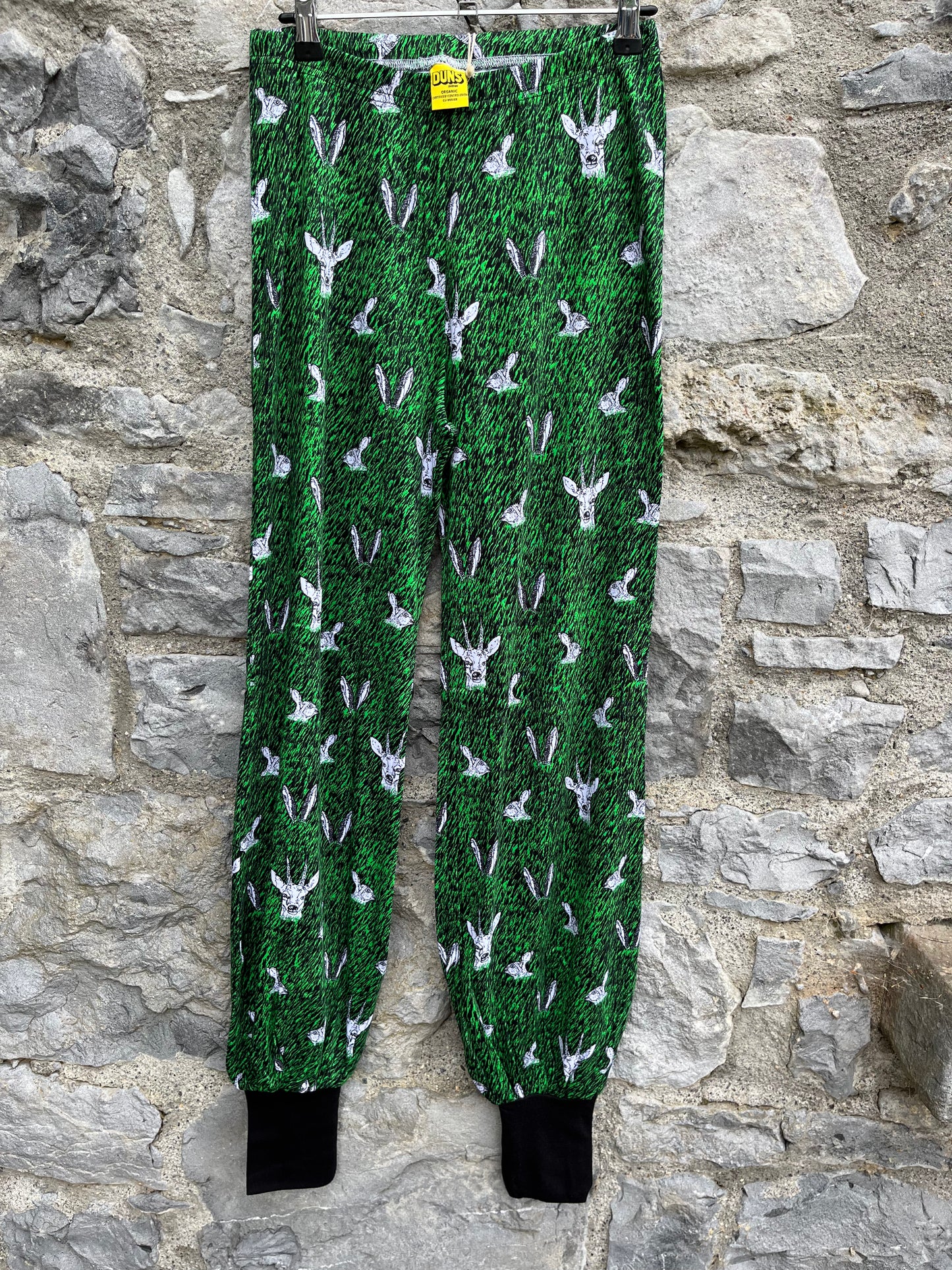 Green baggy pants 13-14y (158-164cm)
