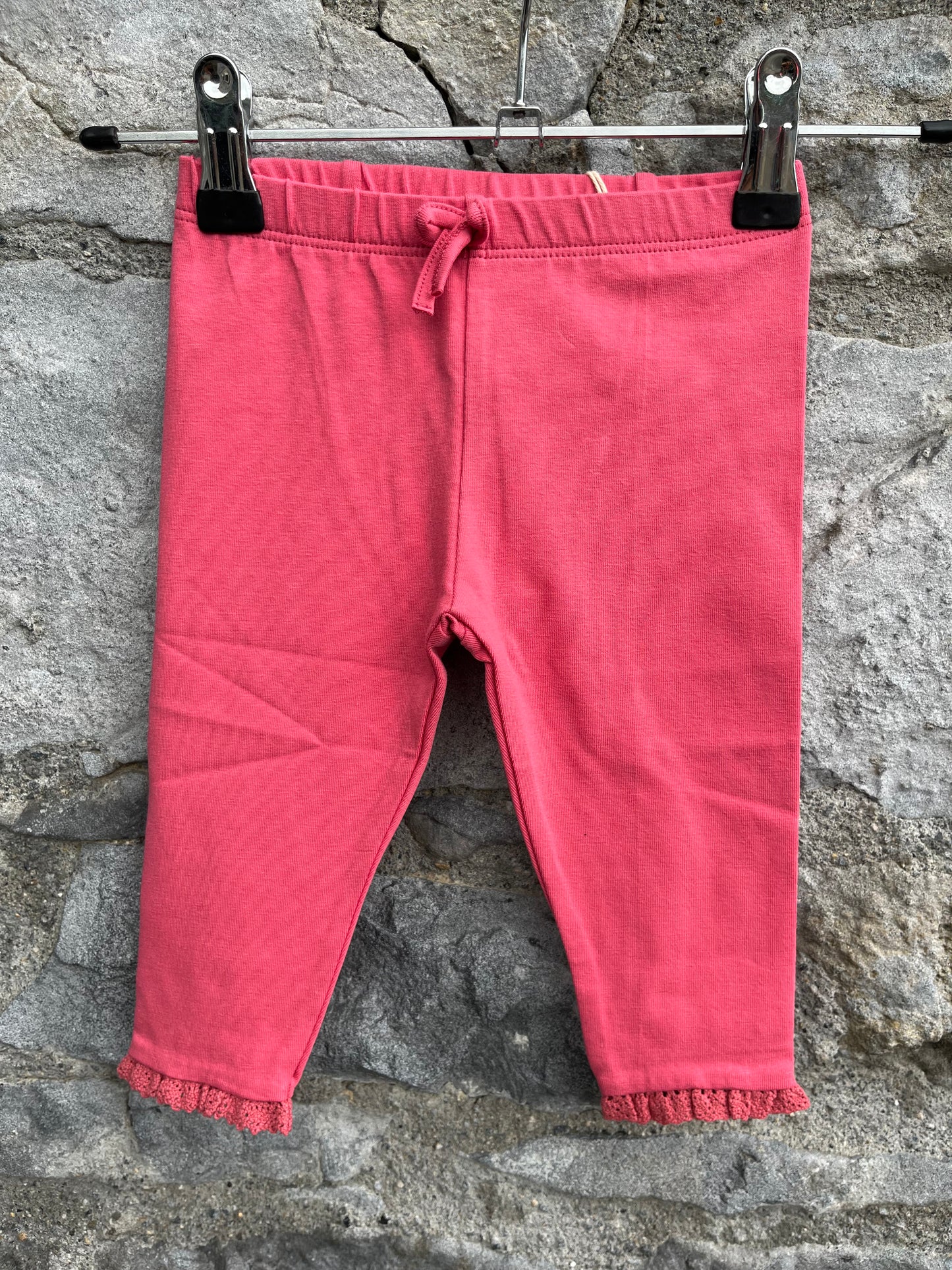 Pink leggings 6-9m (68-74cm)