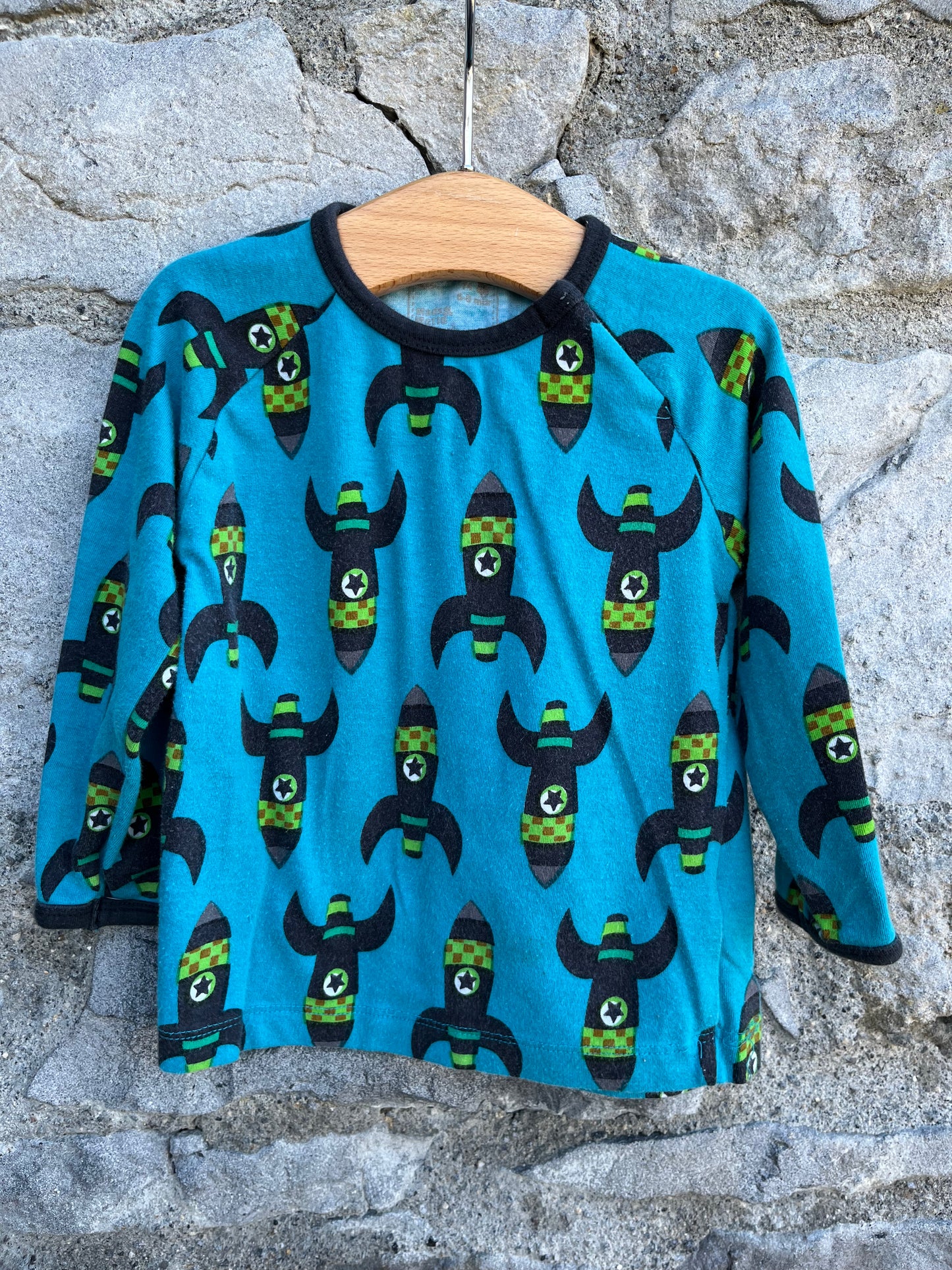 Rockets blue top 6-9m (68-74cm)